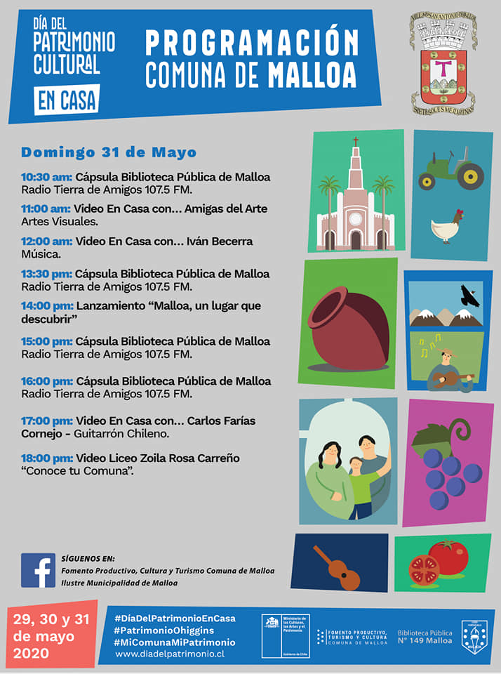 DÍA DEL PATRIMONIO... - Ilustre Municipalidad de Malloa | Facebook