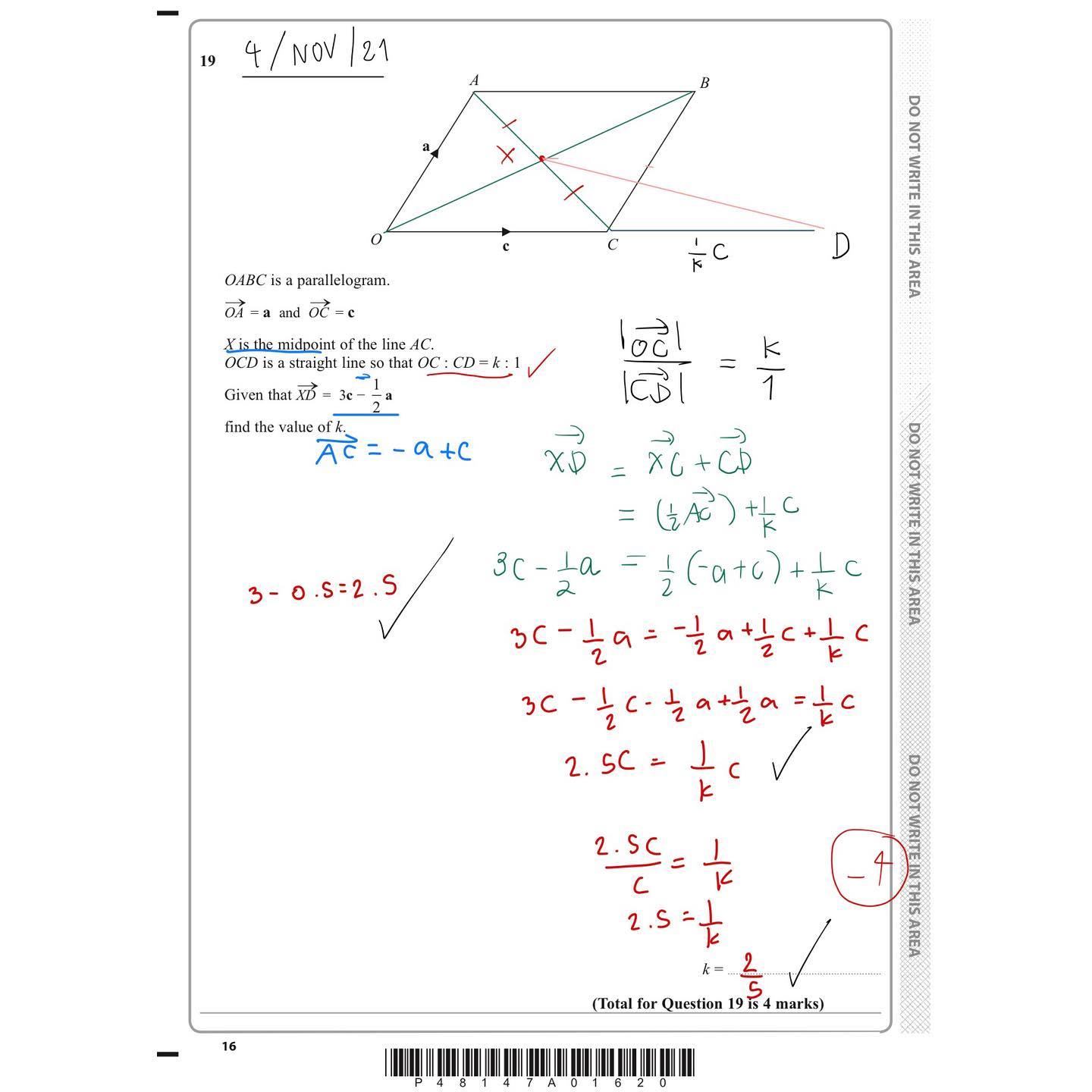 Vector Math iGCSE - Alevel_IB_AP_MATH | Facebook
