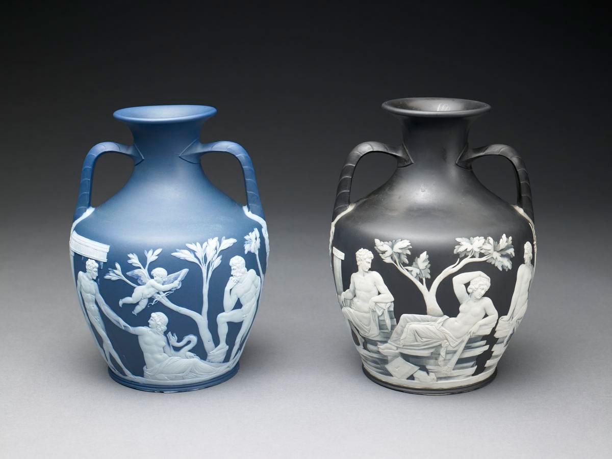 Jasperware is a type of pottery first developed by Josiah Wedgwood