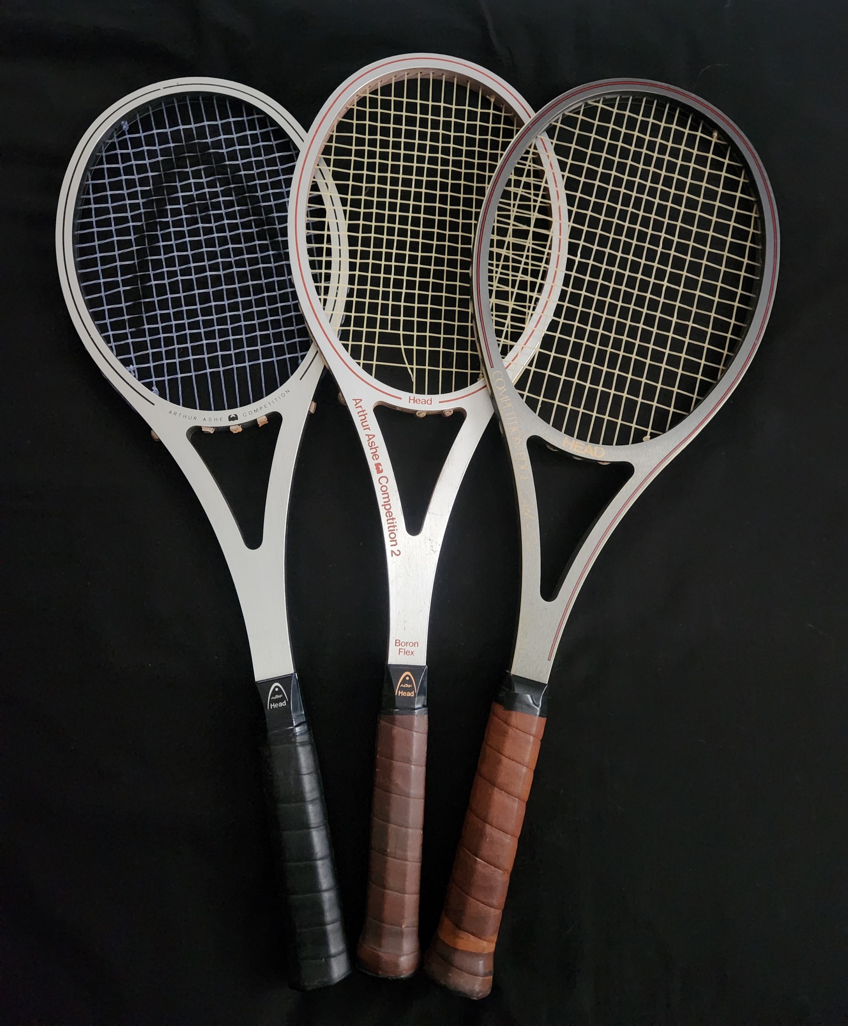 Three Head Arthur Ashe Competition models.
