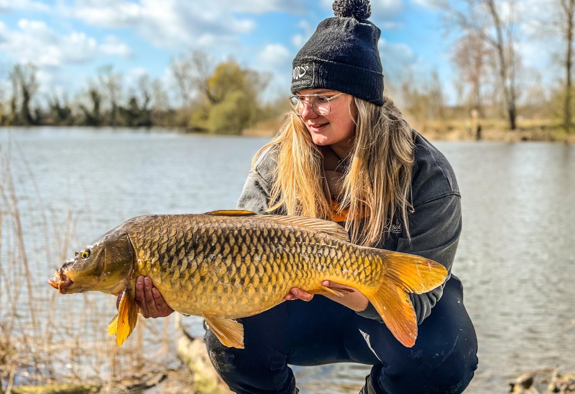 Teammember Stefanie De Mey... - Fresh fishing baits Benelux
