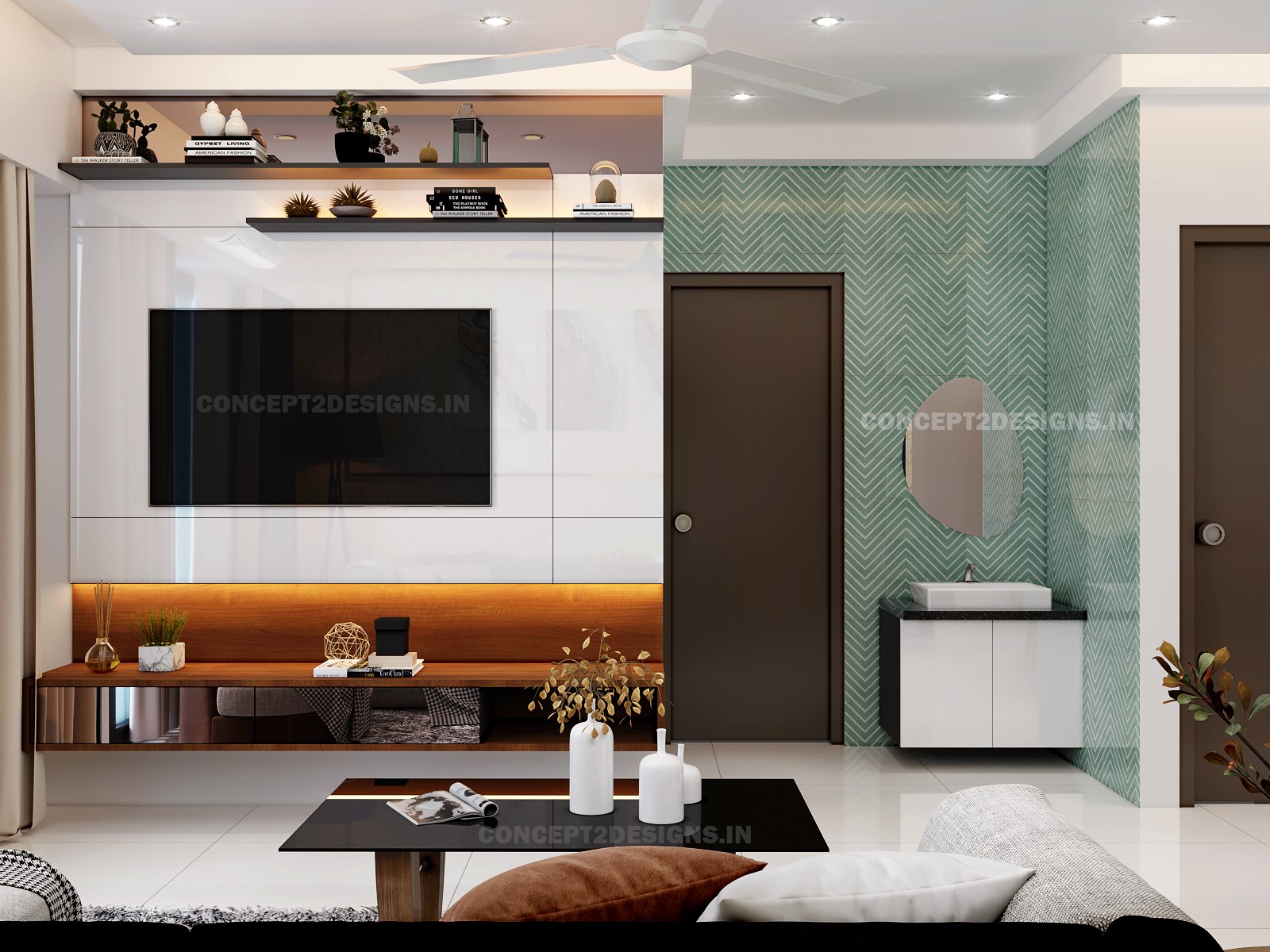 Beautiful entertainment walls... - C2D-Concept2Designs | Facebook
