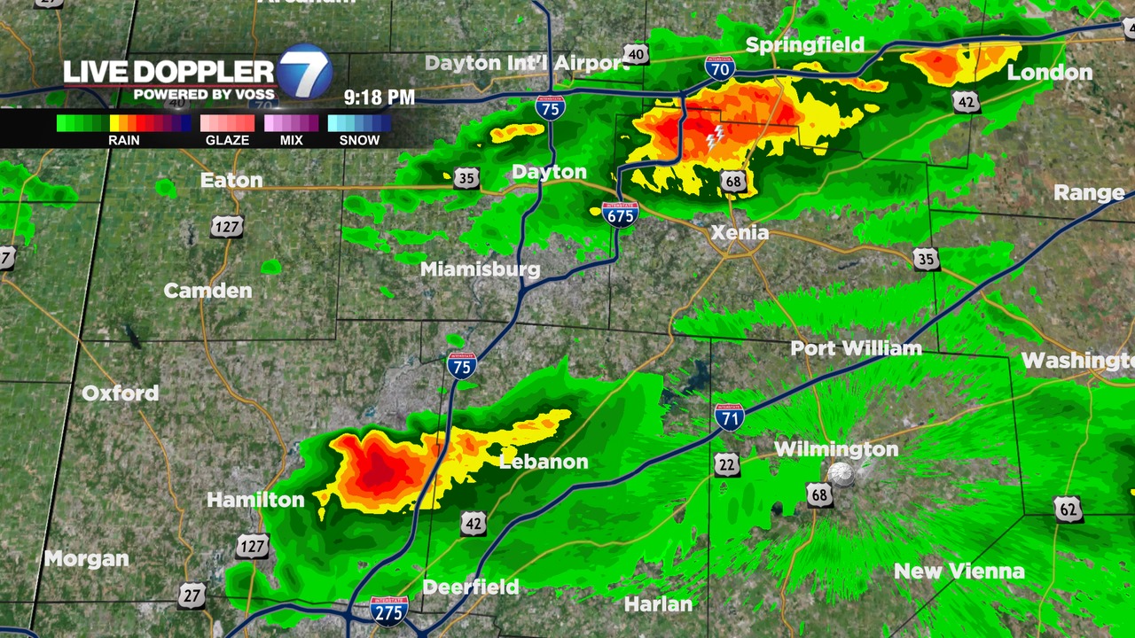 McCall - [9:18PM] I'm watching two storms moving through the Miami ...