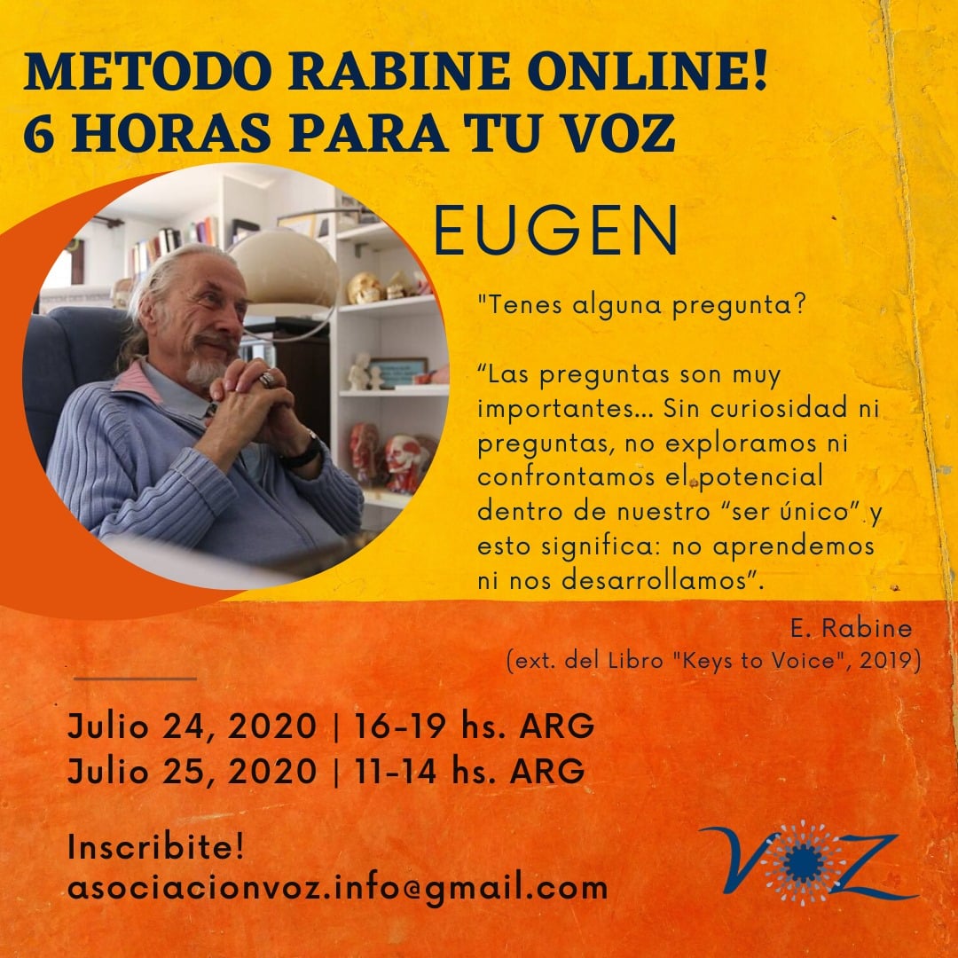 Método Rabine - Educación funcional de la voz