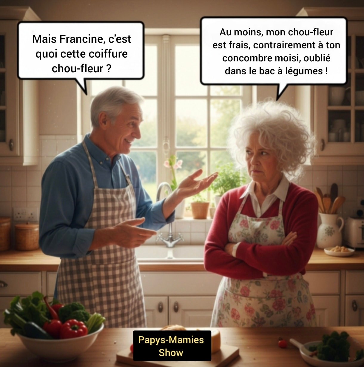 Lou - Francine ne se laisse pas faire mon cher ! 😁🤩 #personnesagees # ...