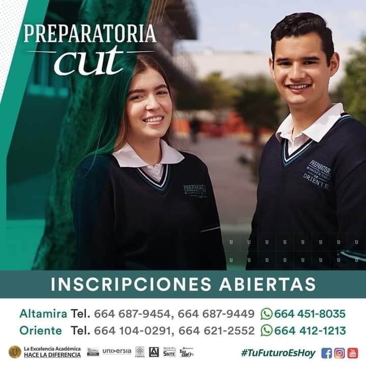 CUT - ¡Únete a los Titanes! Inscríbete en la Preparatoria de CUT ...