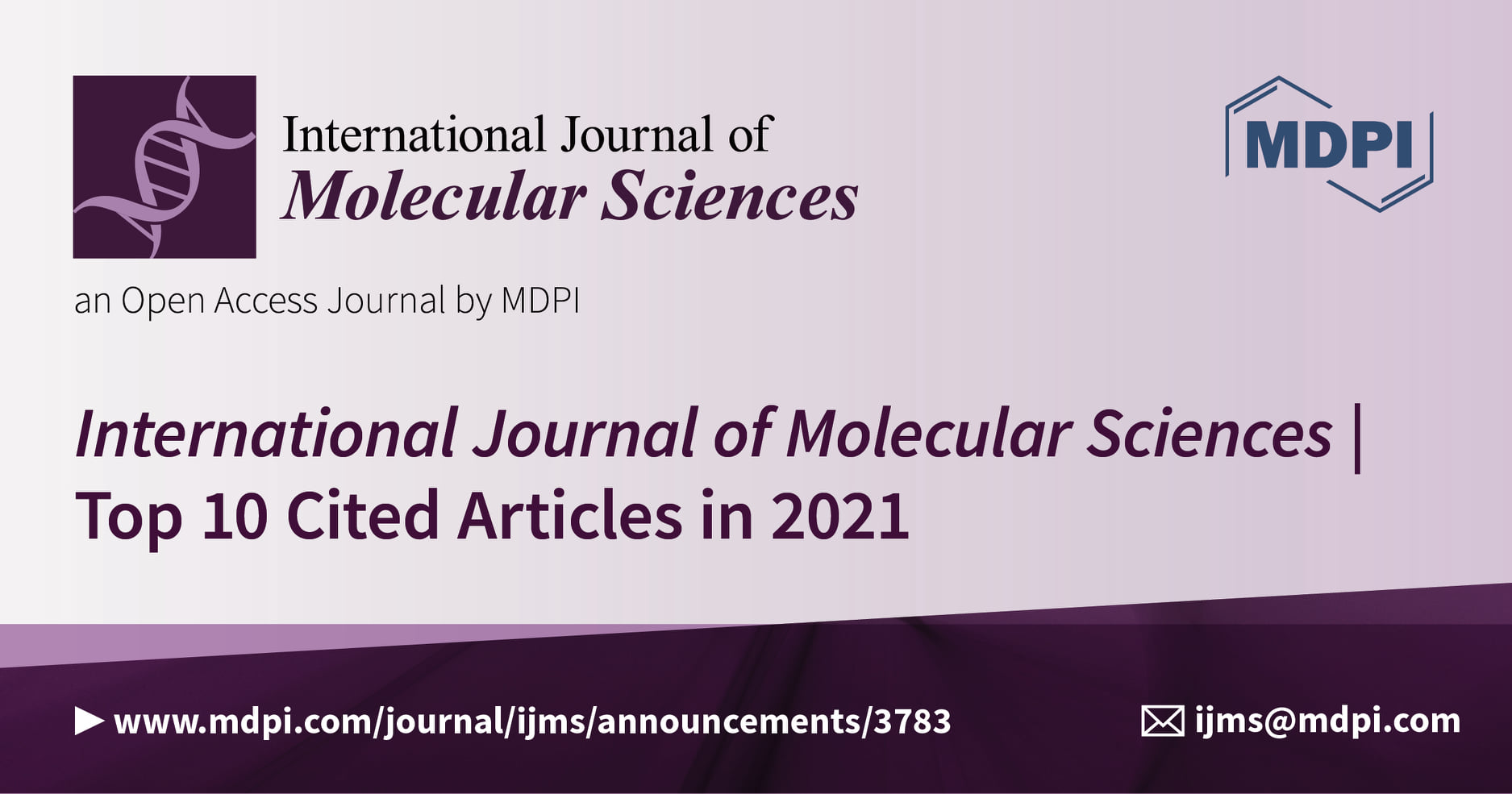 We are... - International Journal of Molecular Sciences | Facebook