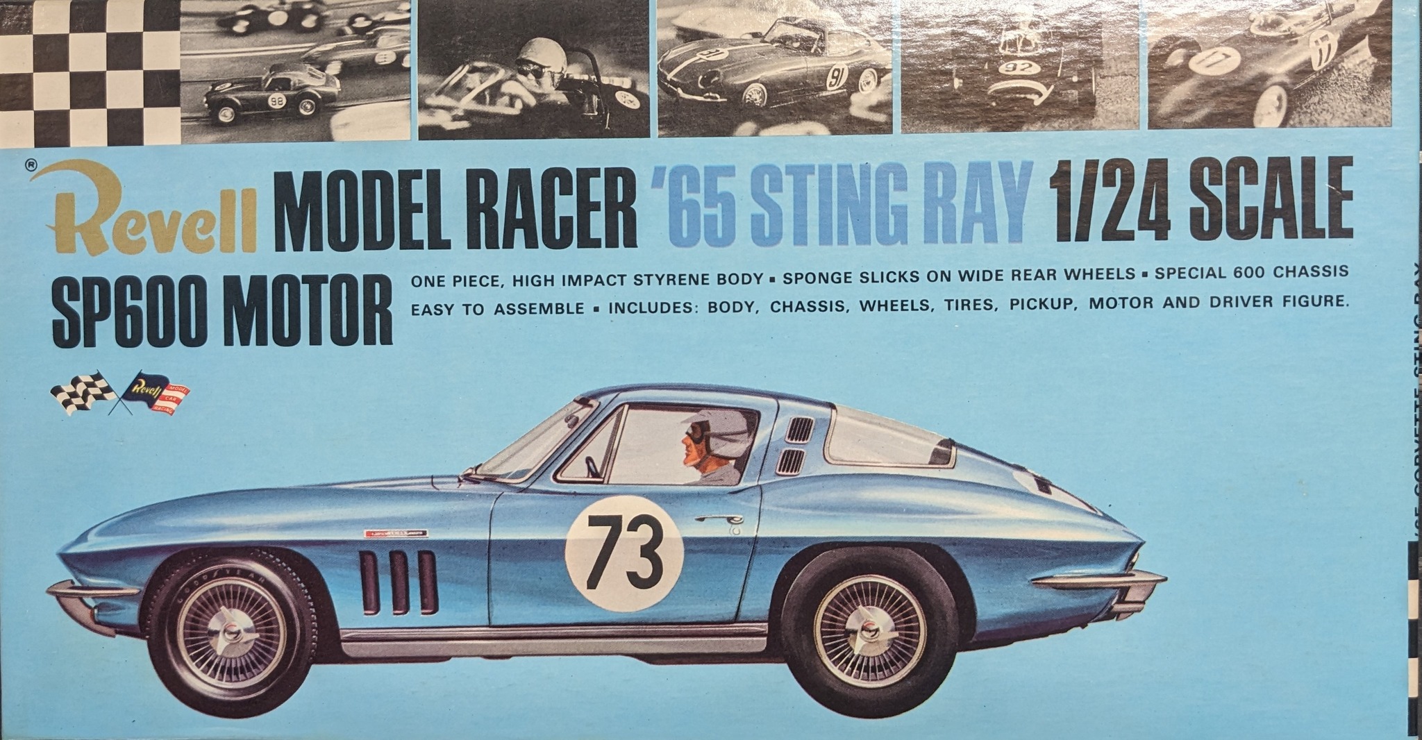 模型・プラモデル Revell MODEL RACER '65 STING RAY 1/24