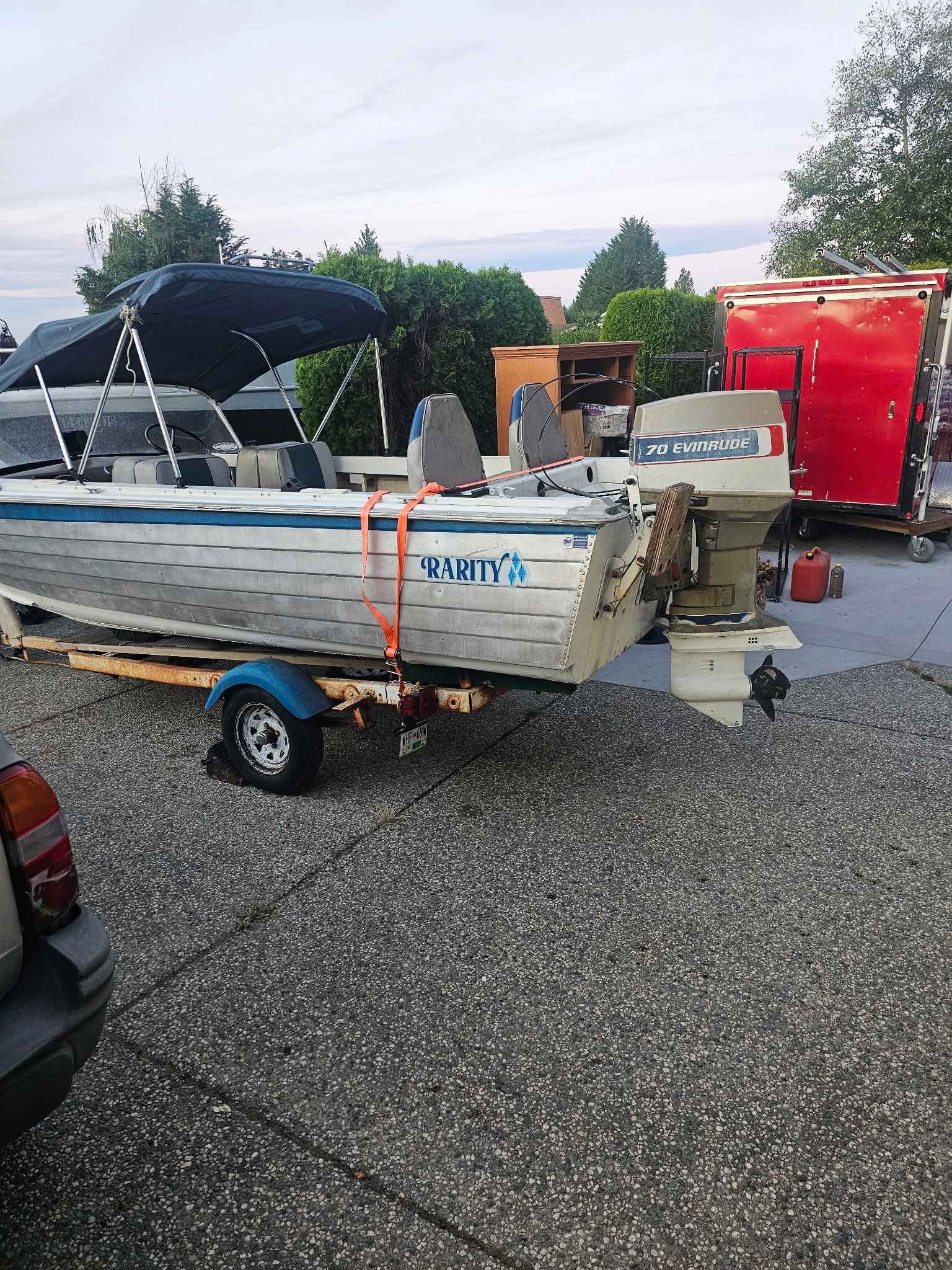 1976 Springbok 18' restored aluminum boat - Boats - Gibsons, British ...