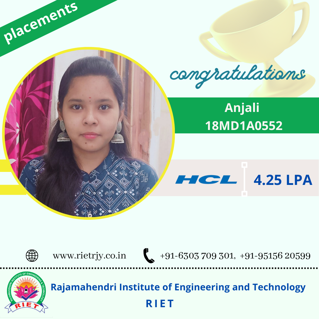 Rajamahendri Institute of Engineering & Technology RIET