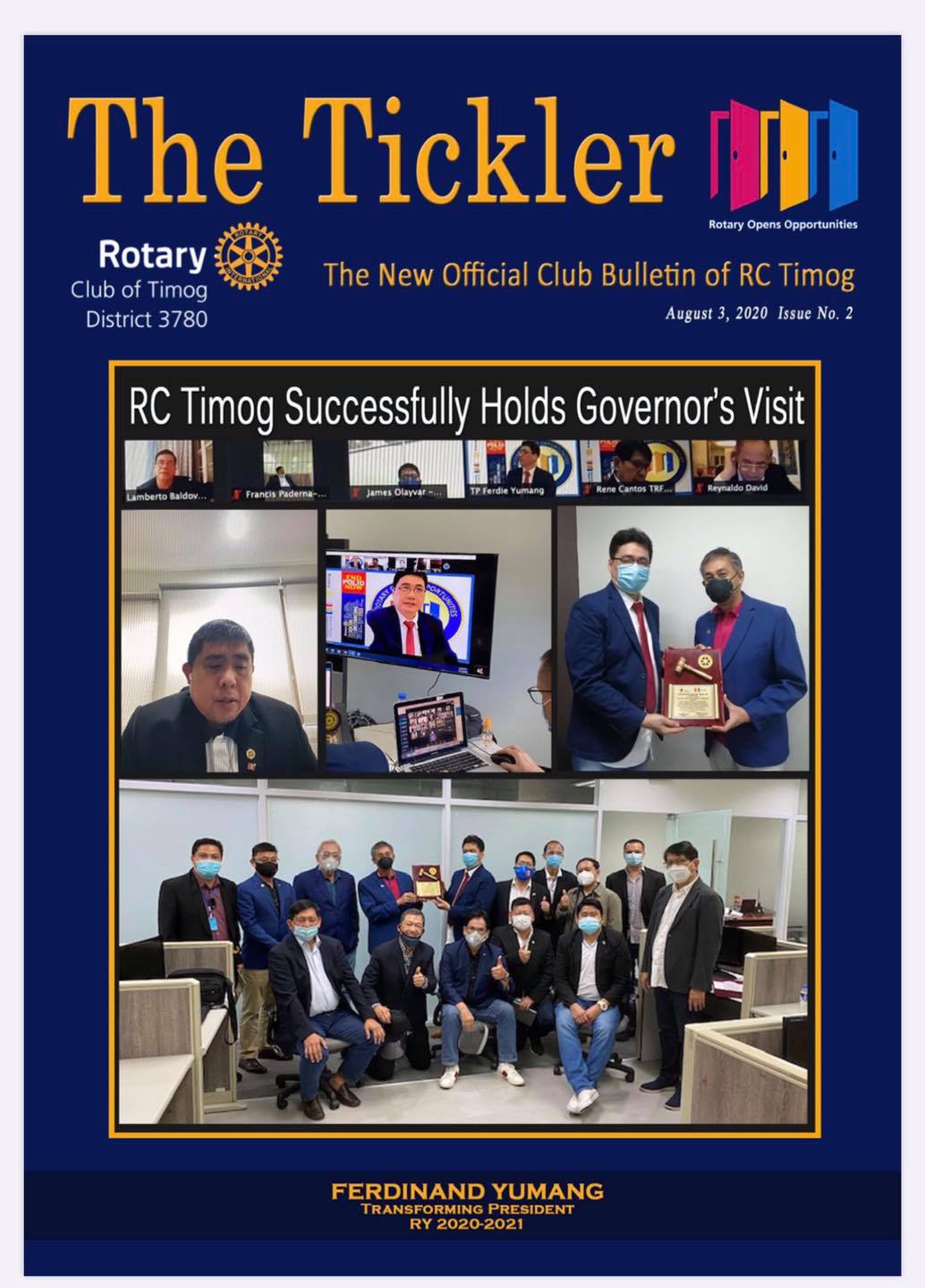 The Tickler - The... - Rotary Club of Timog - Quezon City