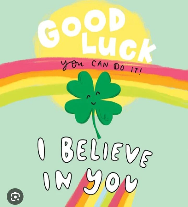 ⭐️ Good Luck to everyone... - Rachel - My English Tutor | Facebook