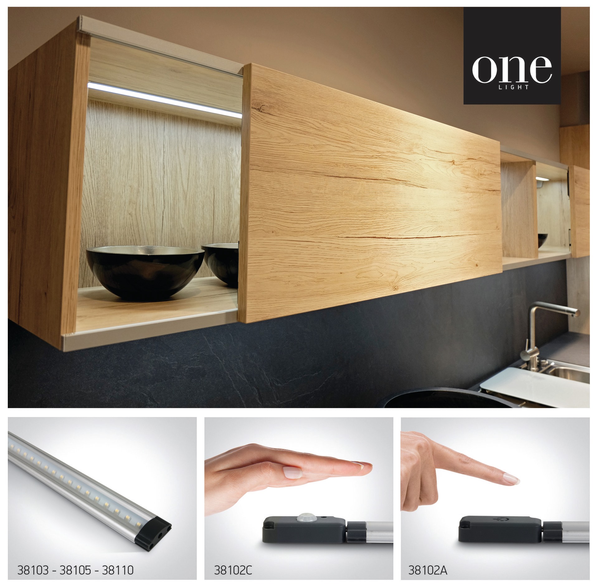 The LED Shelf System Lights... - ONE Light Cyprus