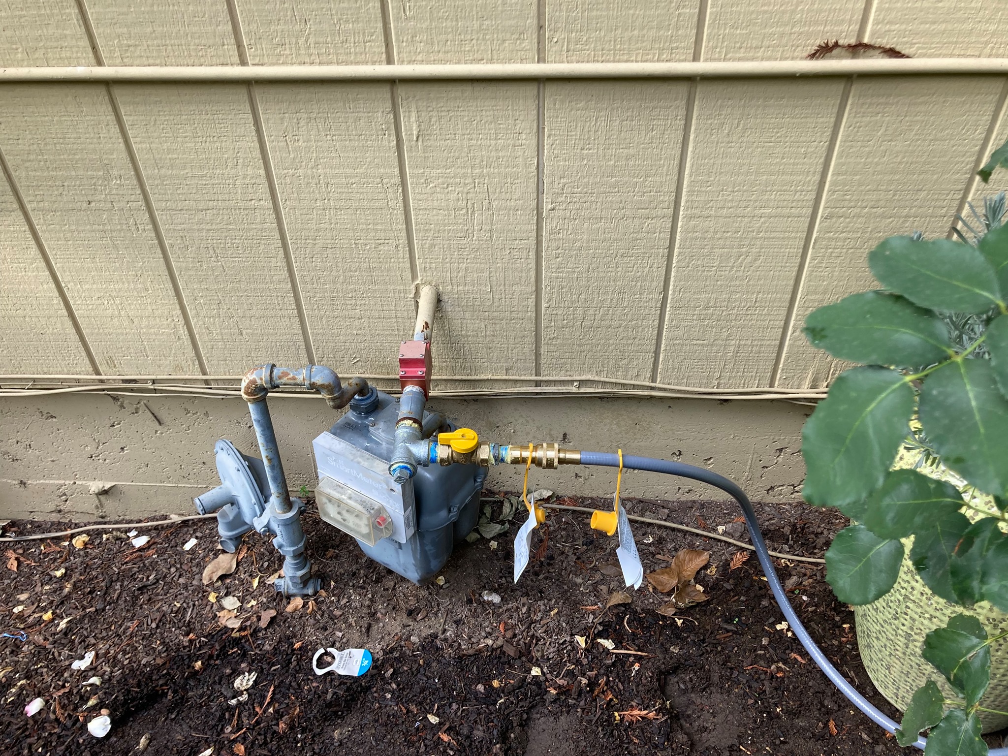 New gas line connection to a... - JPC Rooter & Plumbing