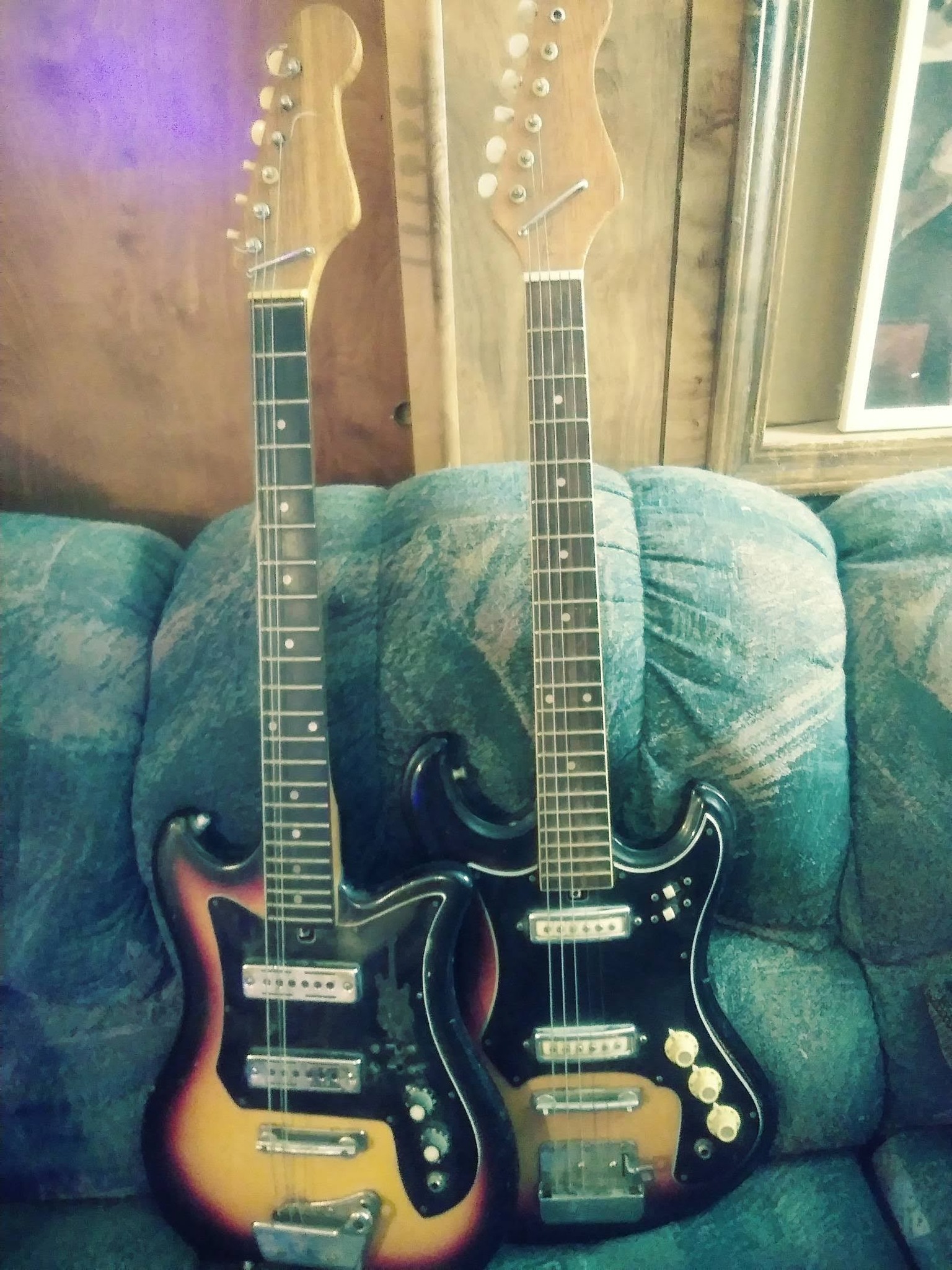 What models are these Teisco guitars?