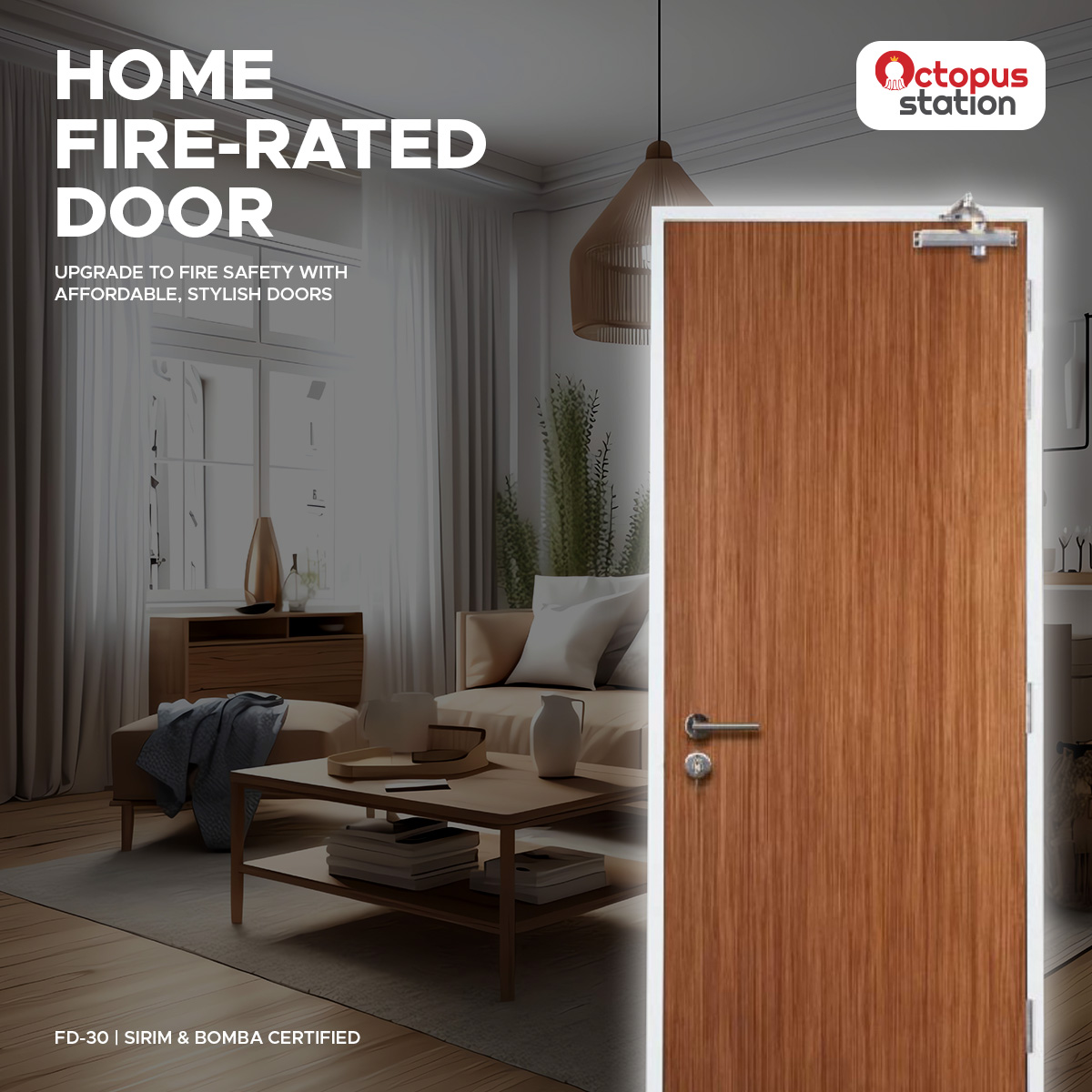 Octopus Station - 🏡 Octopus #Home Fire Rated Door | 最适合... | Facebook