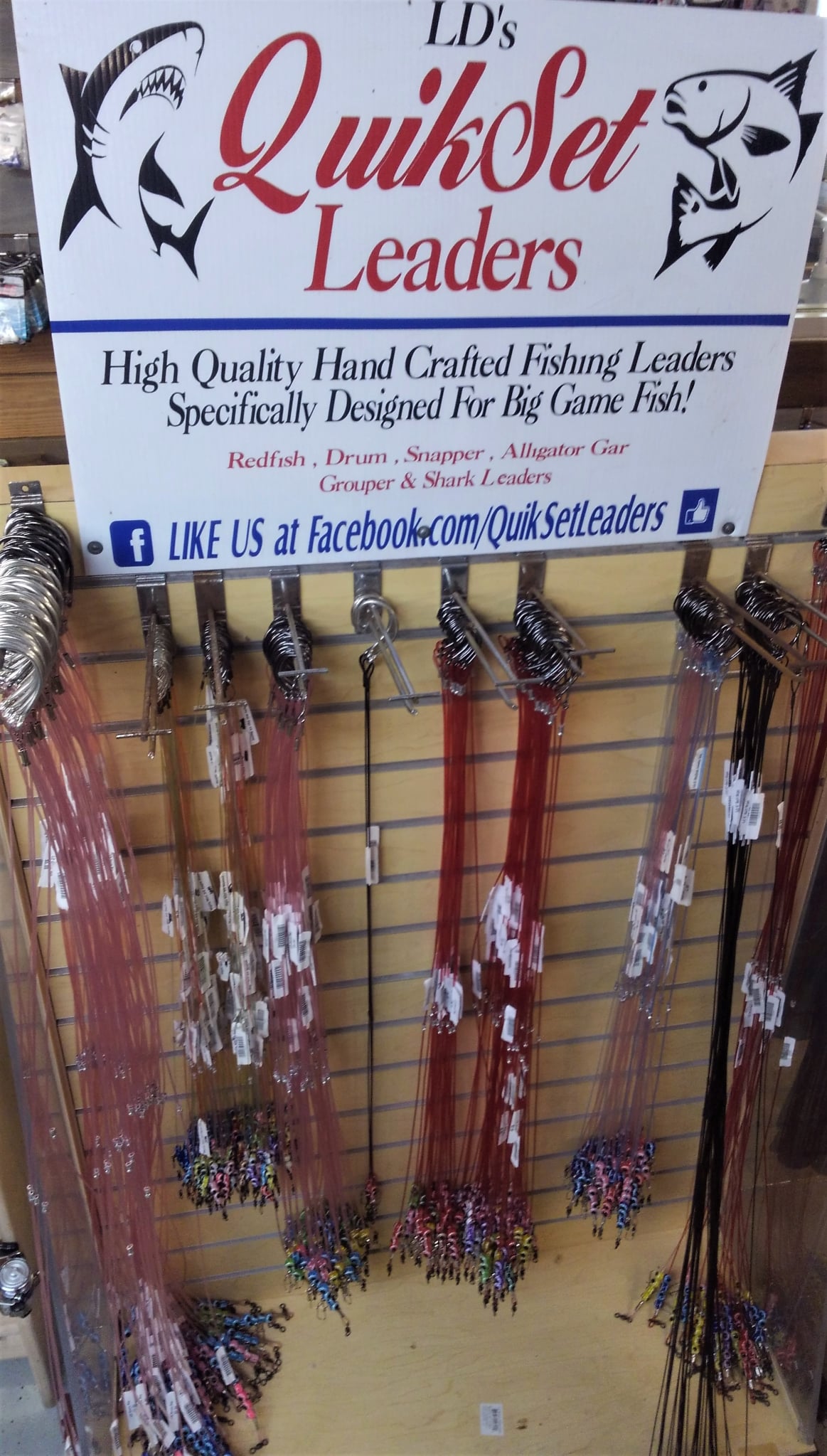 The QuikSet Leaders display rack at... - LD's QuikSet Leaders | Facebook
