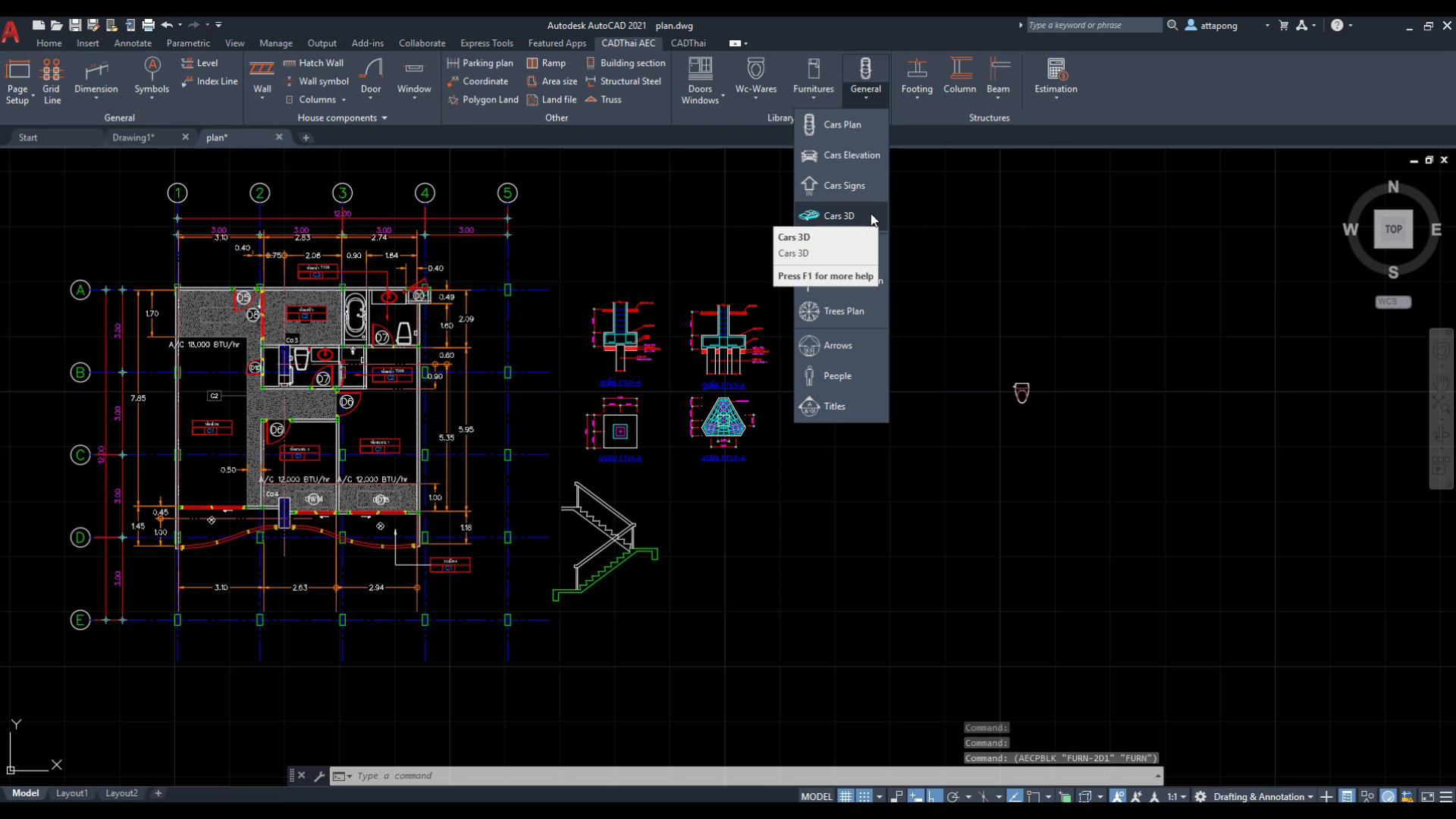 CAD Operation M&E เขียนแบบเครื่องกล
