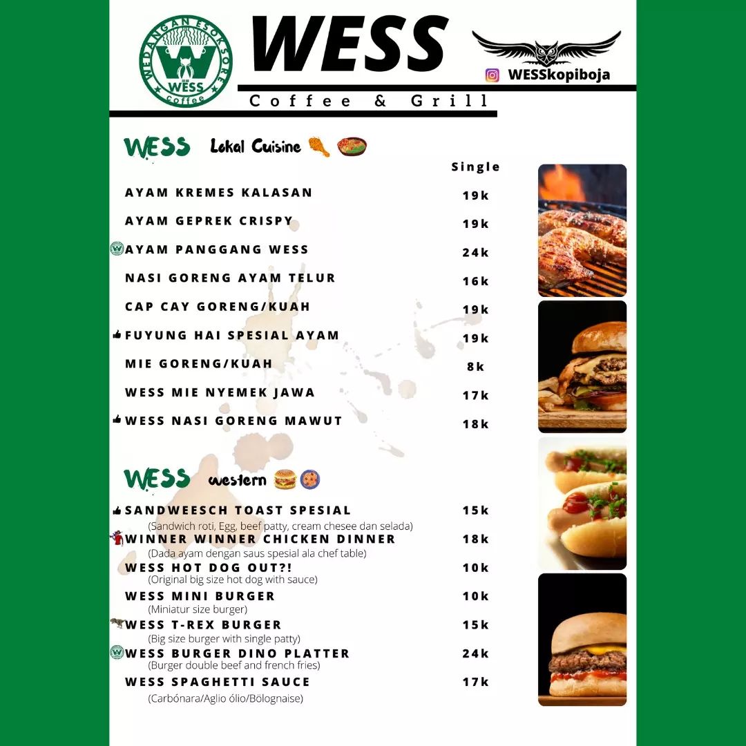 Wess kopi & Grill Boja 📍 jln boja... - Shabu grill Boja | Facebook