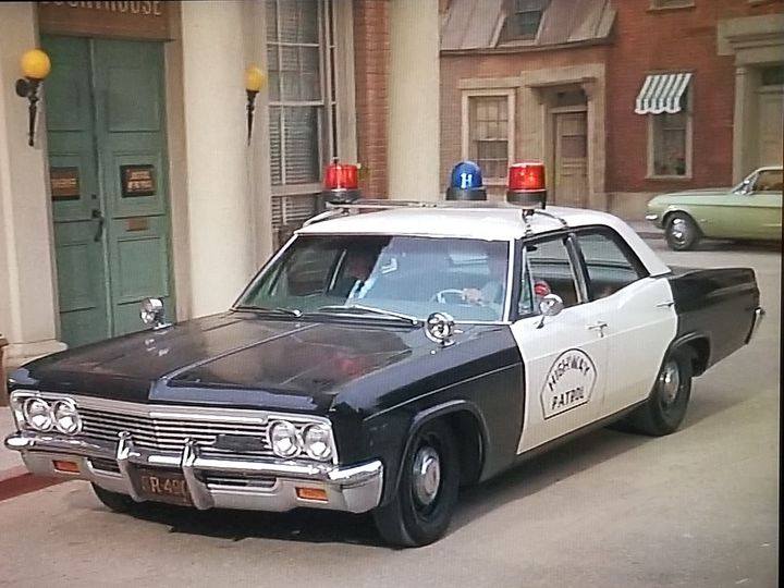 1966 Chevrolet Biscayne Coupe used by Tennessee Highway Patrol