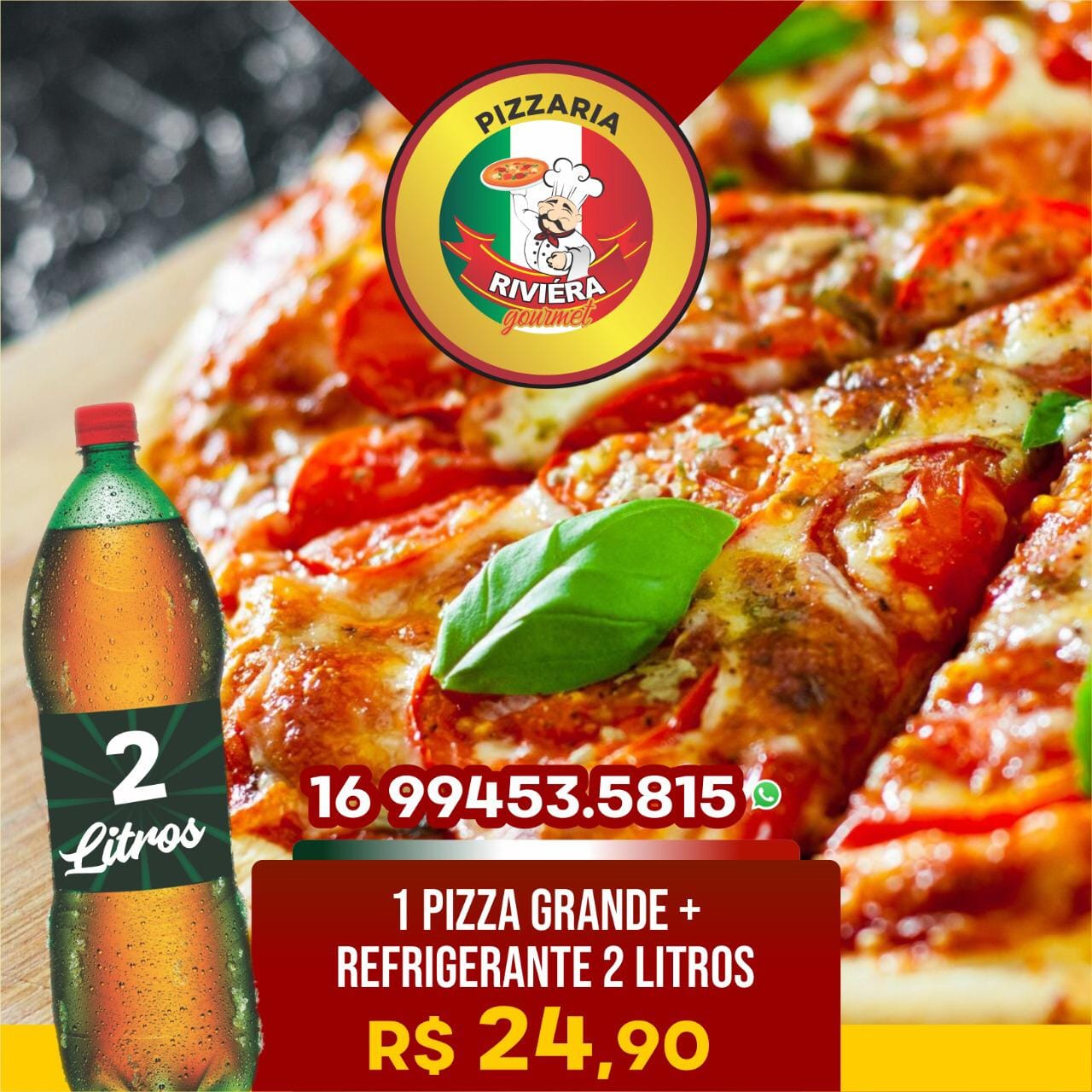 Pizzaria Riviera Gourmet | São Carlos SP