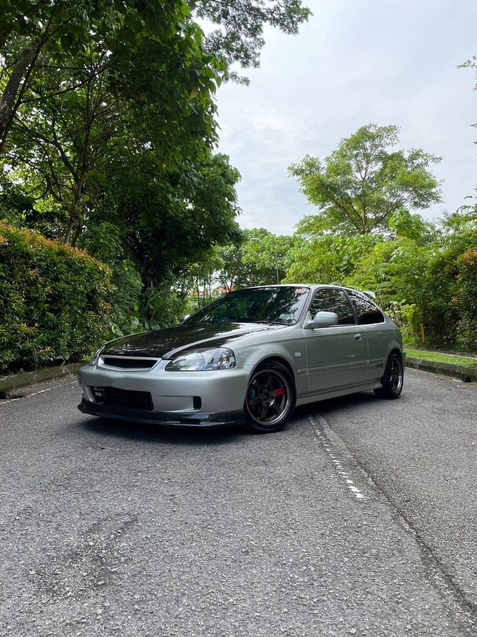 For 2022-2024 Honda Civic Si Style Painted Glossy Black Sport Trunk Spoiler Wing 203838259259