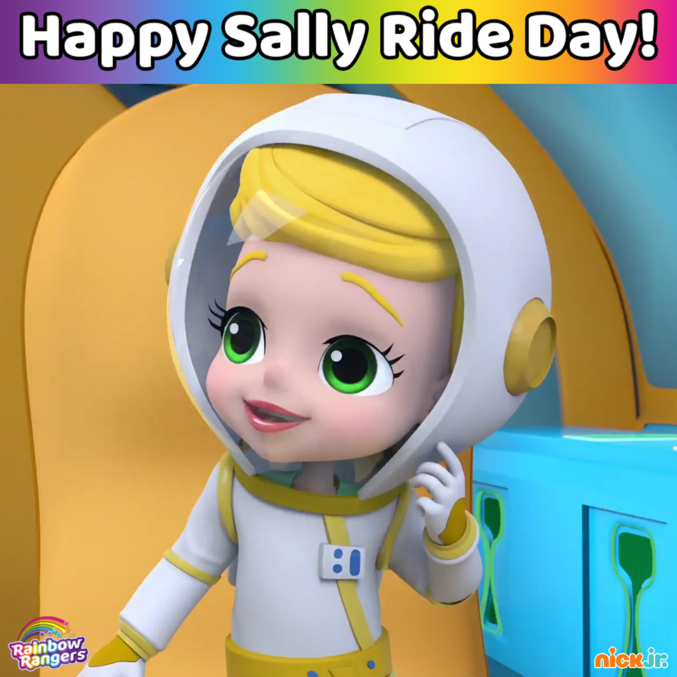 Rainbow Rangers - Happy #SallyRide day! Ride was the first...