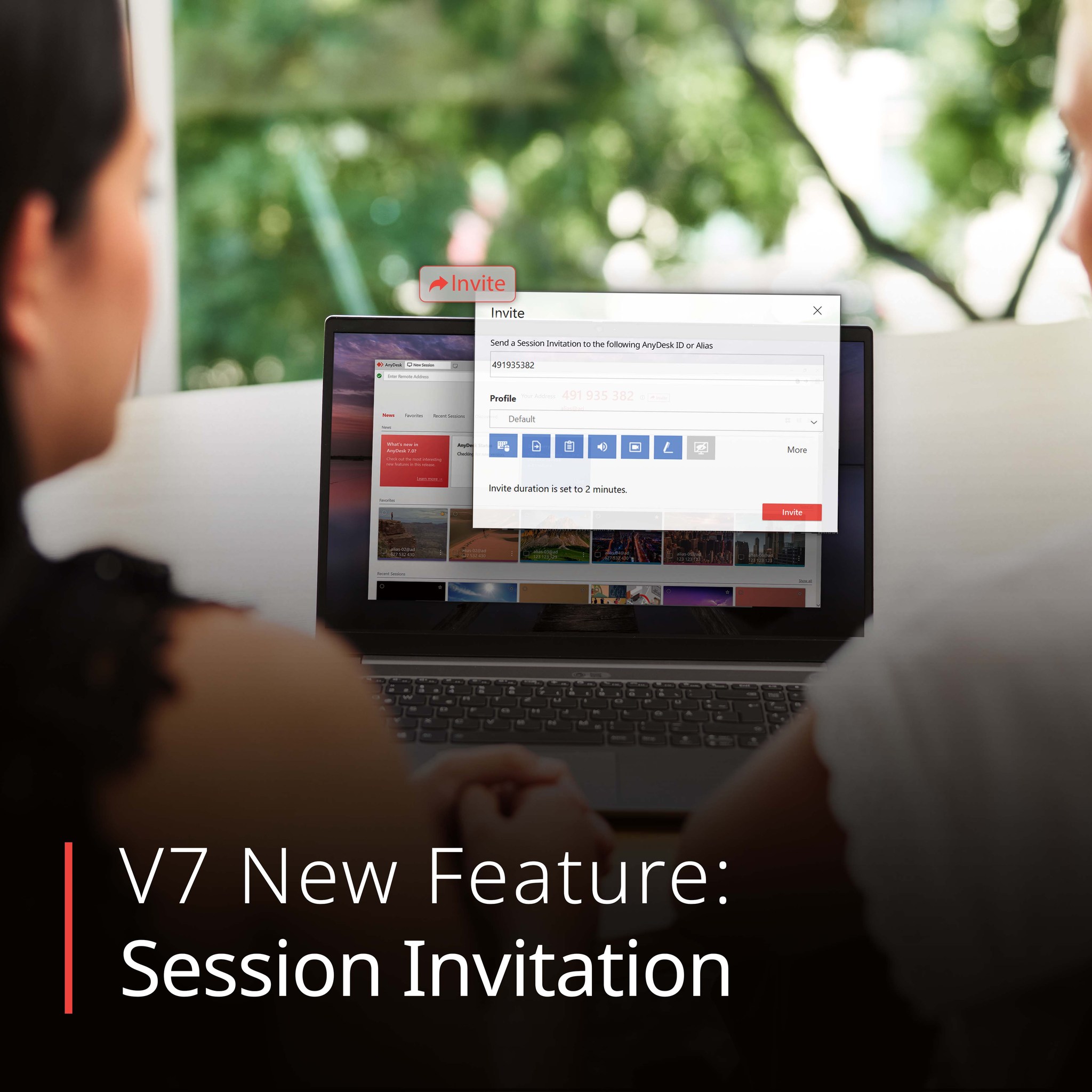 AnyDesk - Did you know that the brand-new AnyDesk Version 7 allows you ...