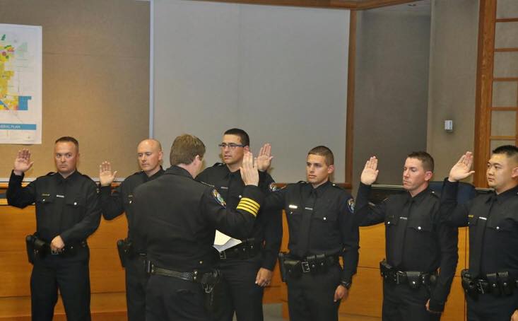 Merced Daily - CITY OF MERCED GETS SIX NEW POLICE OFFICERS Six new ...