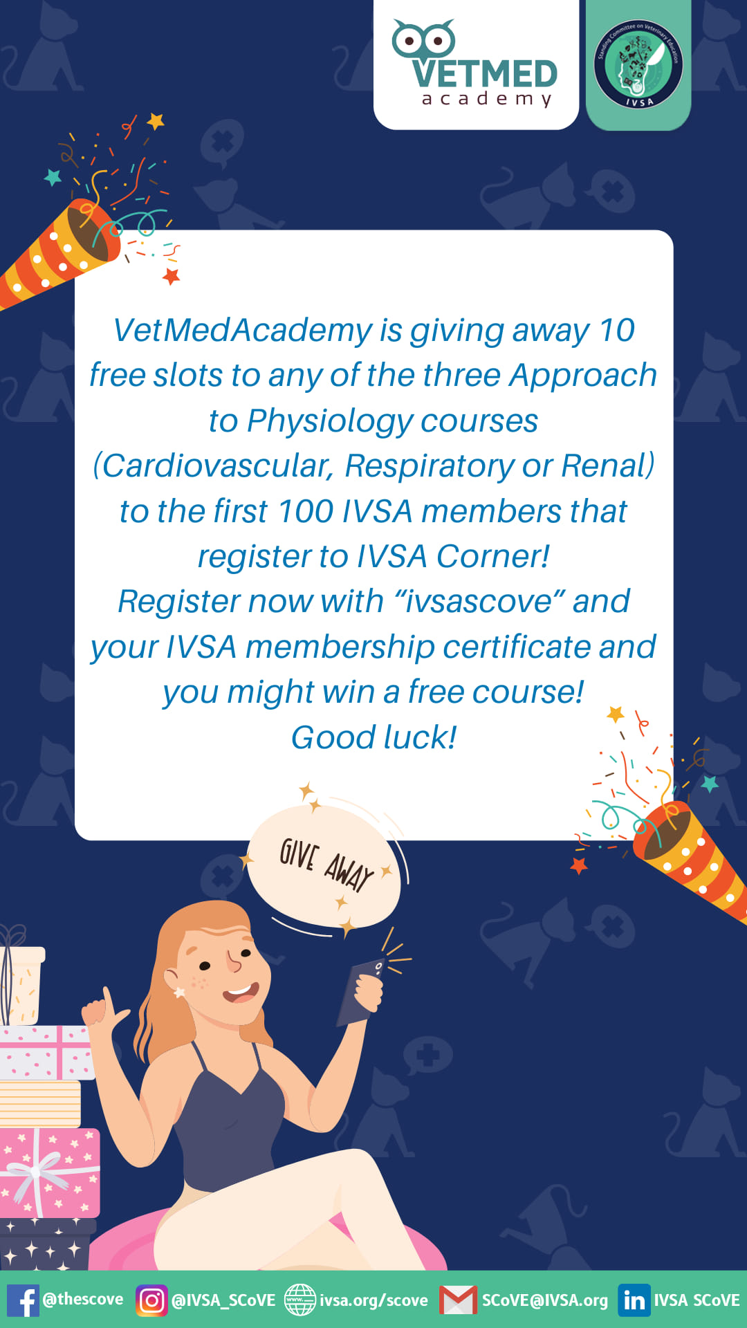 Ch... - IVSA Standing Committee on Veterinary Education, SCOVE | Facebook