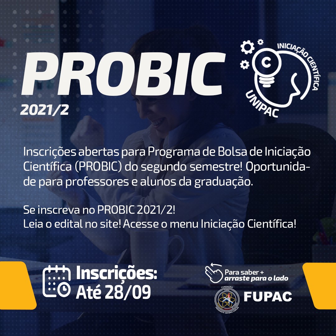 Unipac Lafaiete - 🔍 Estão abertas as inscrições para o... | Facebook