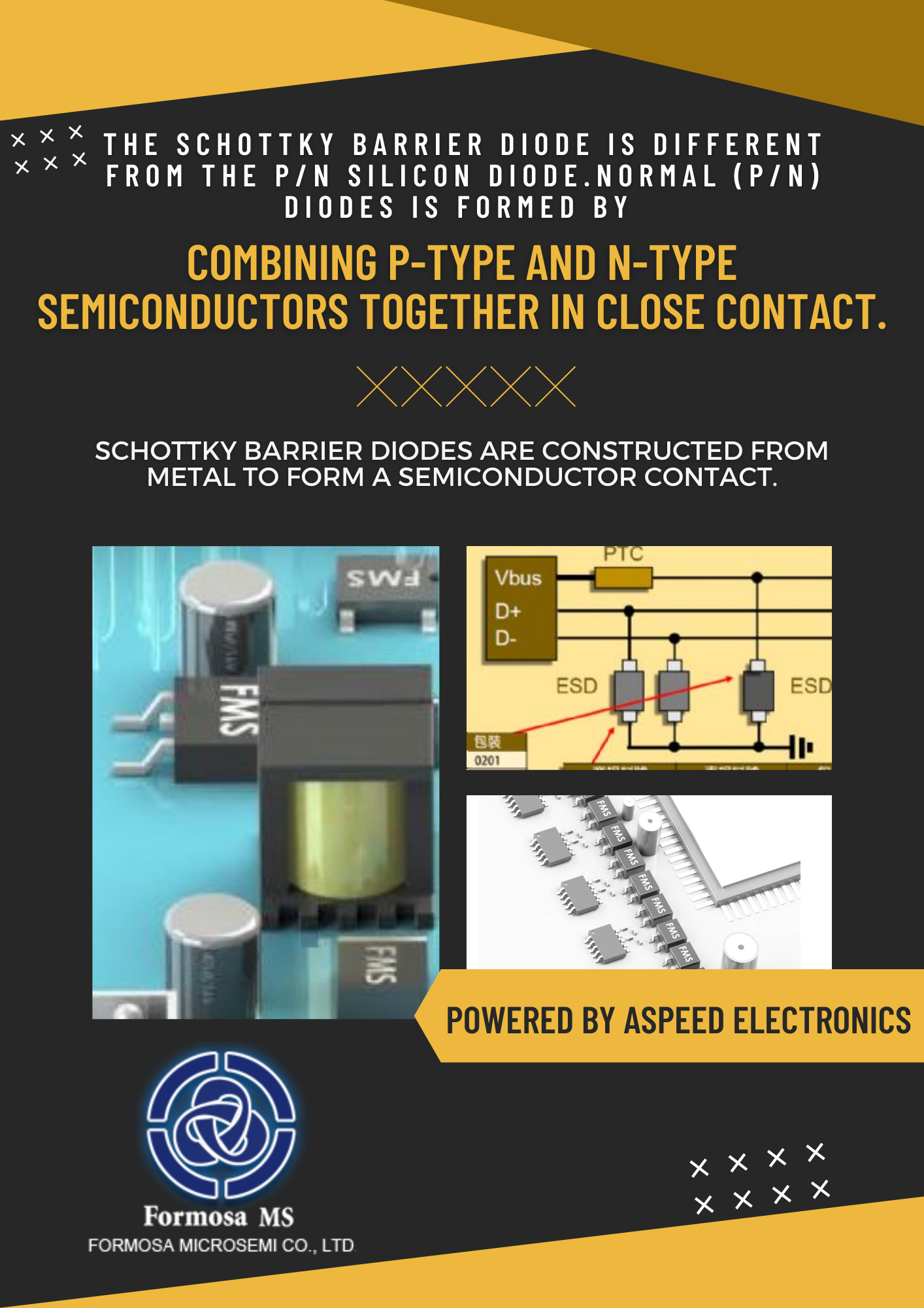 The Schottky Barrier Diode is... - Aspeed Electronics | Facebook