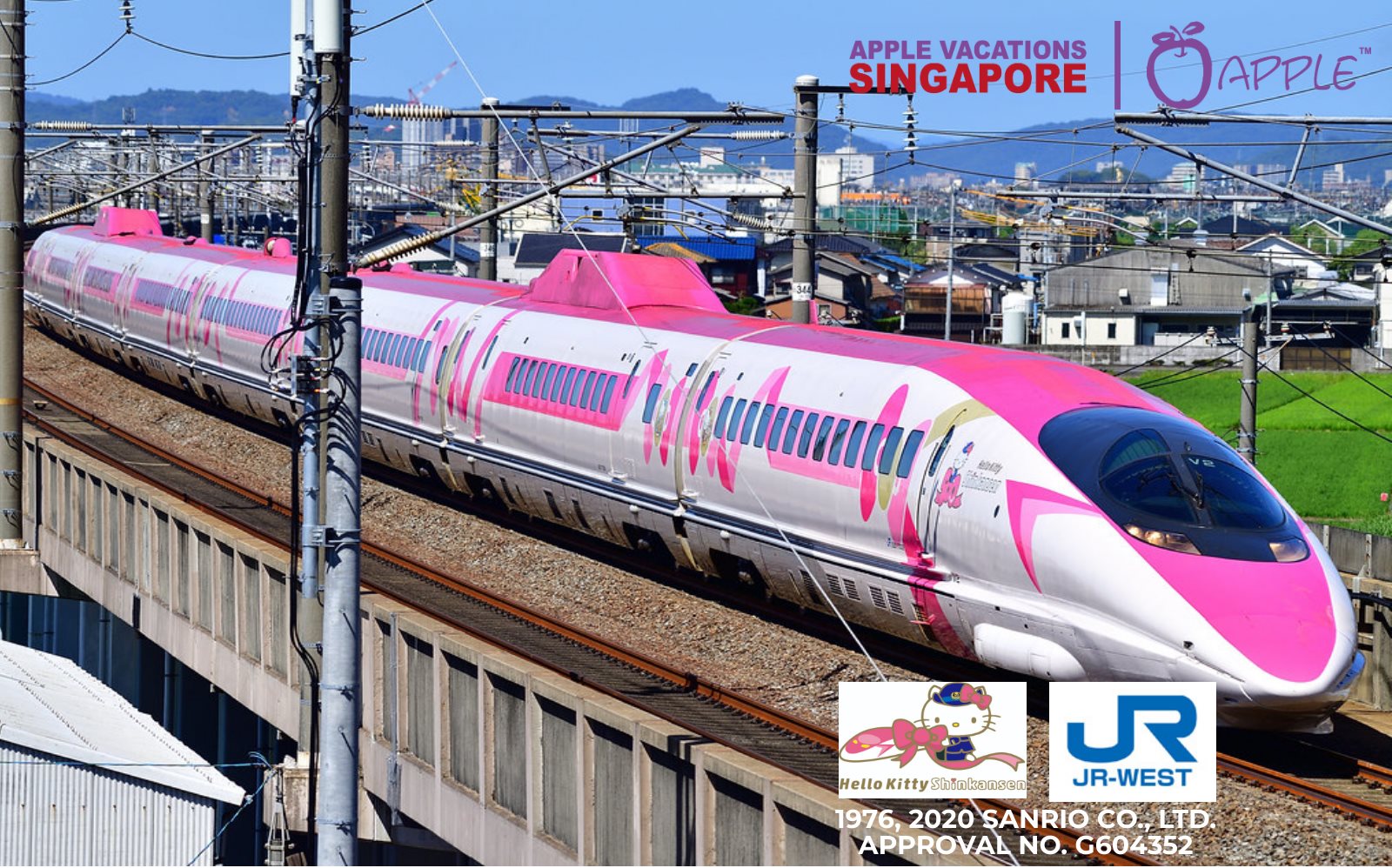 Meet Pinky Jet, our very first pink-themed Hello Kitty aircraft