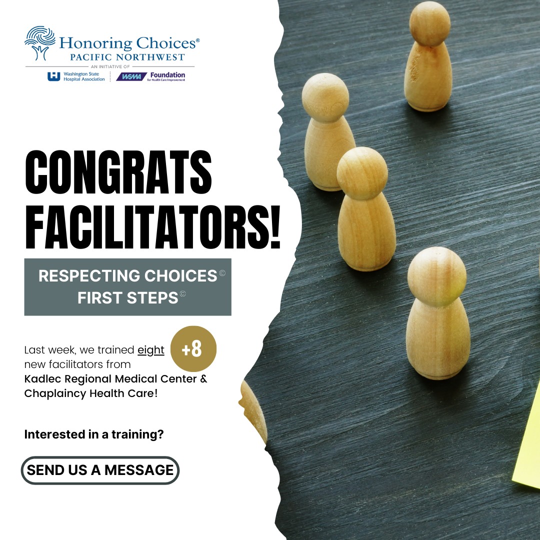 🎉Congrats to the 8 new @RespChoices... - Honoring Choices PNW