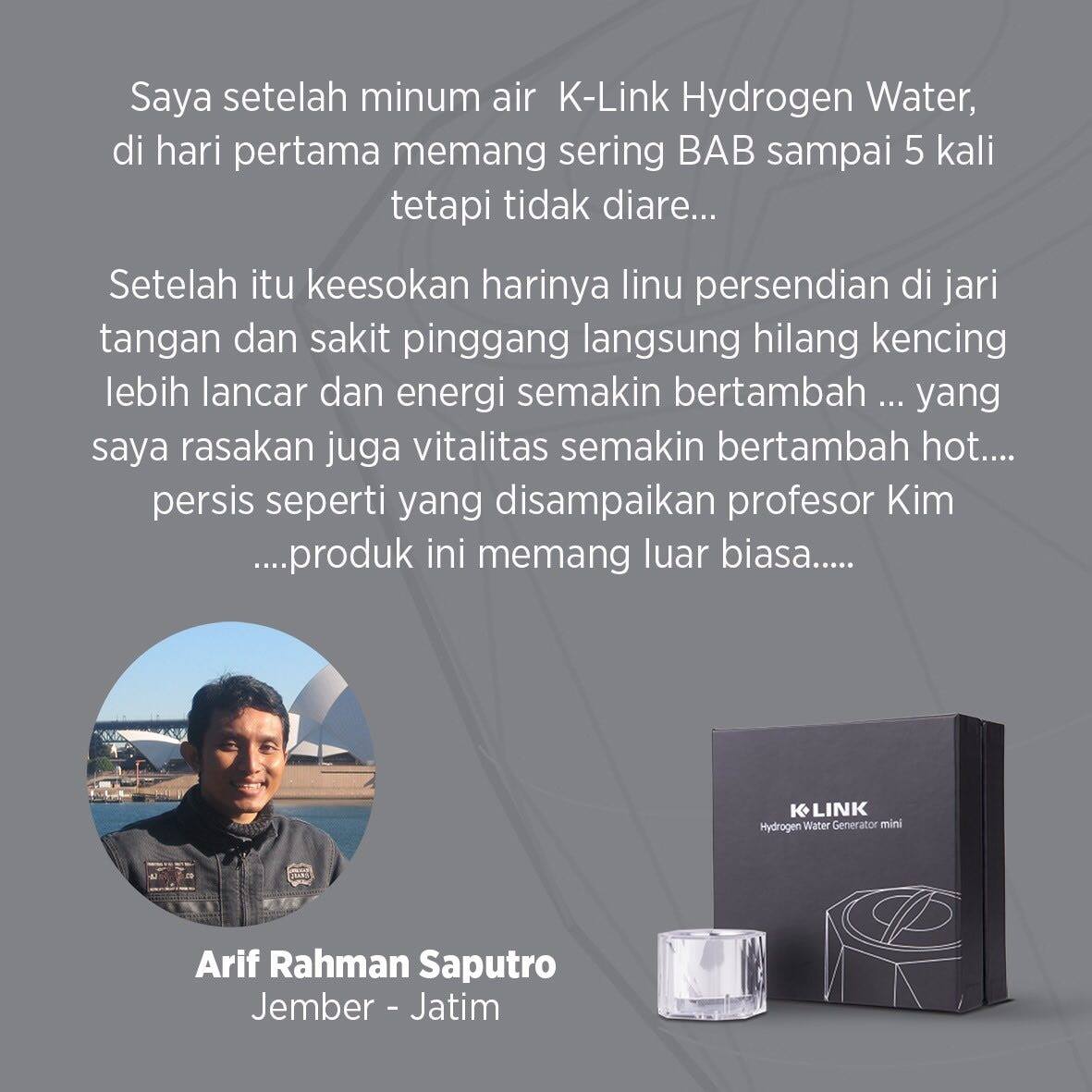 Hydrogen Water Generator Mini