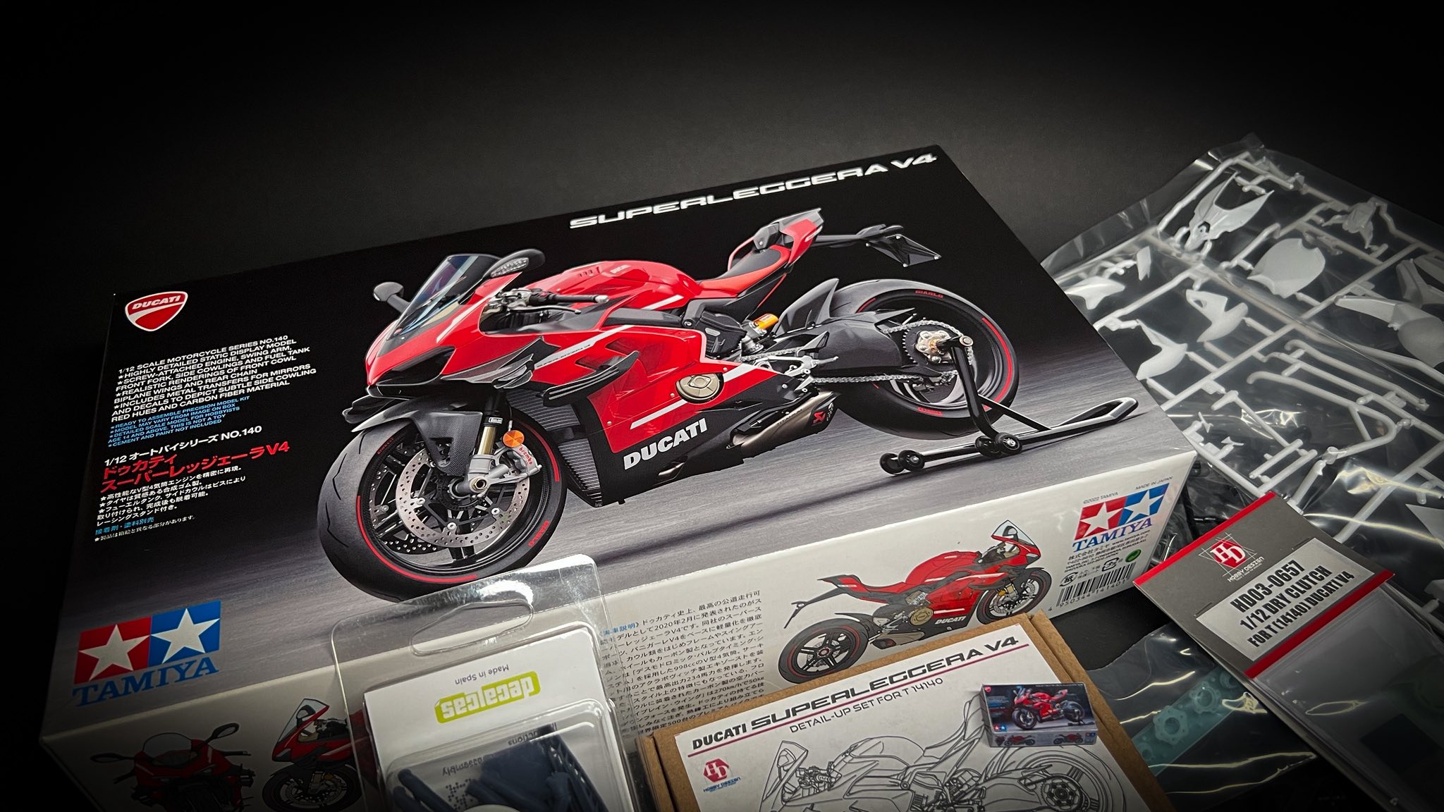 1/12 Ducati Superleggera V4 Tamiya 14140