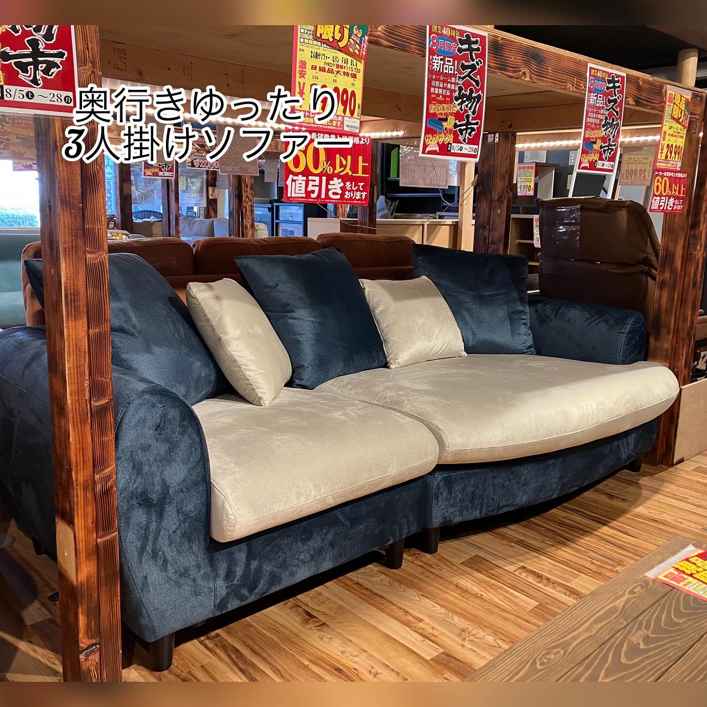 今年の3月に購入したばかりのソファ‼︎
