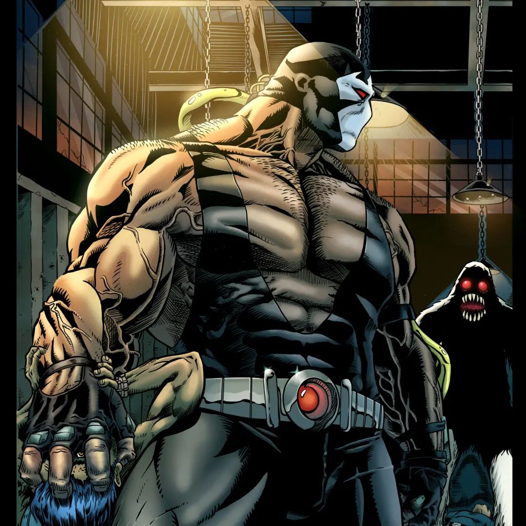 Ozzy - It was super fun to color BANE! Swipe next for...