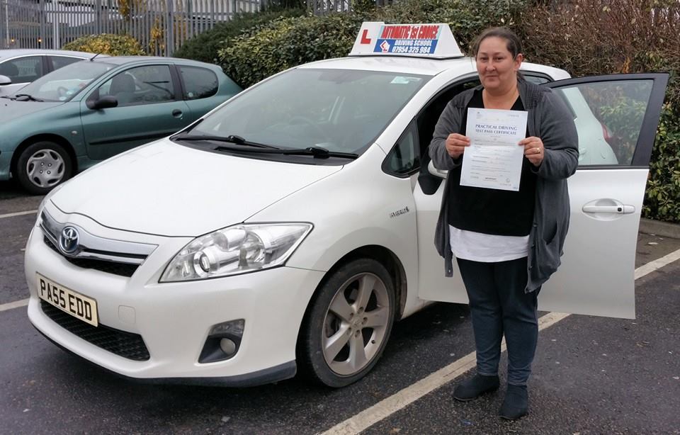 Congratulations to... - Automatic 1st choice Driver training