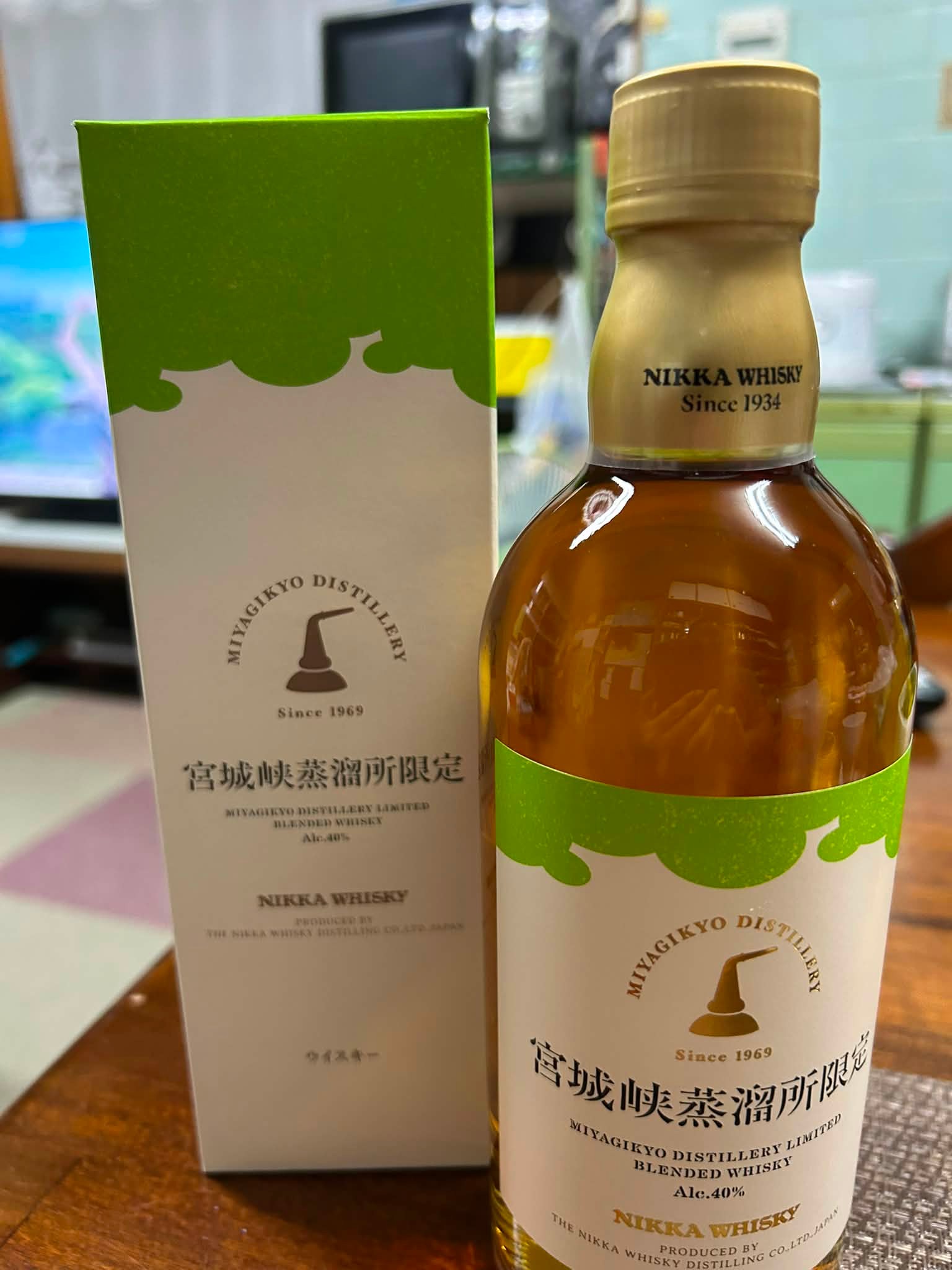 昨日宮城峡蒸溜所で購入したwhiskyたちが無事到着しました♪ニッカさん