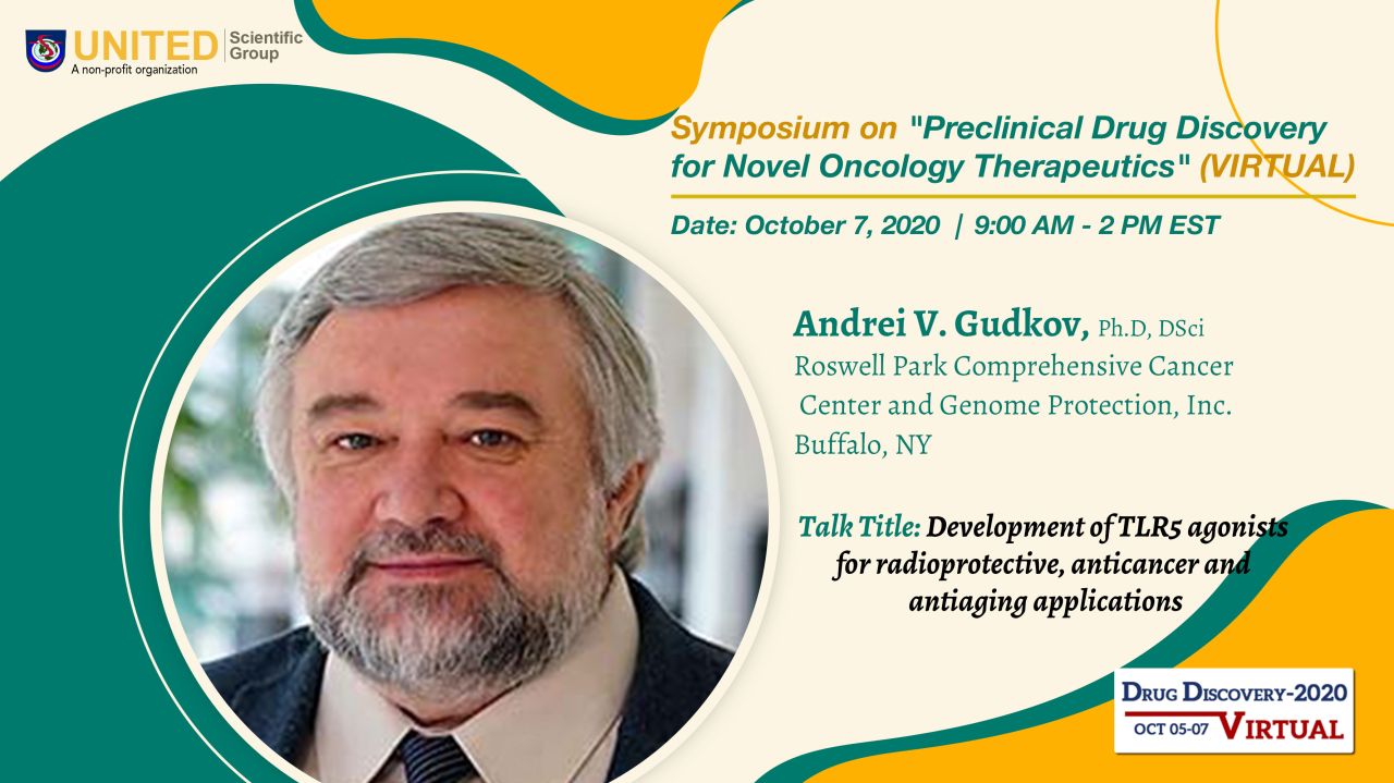 Dr. Andrei Gudkov, PhD, DSc is a Professor of #Oncology & Senior