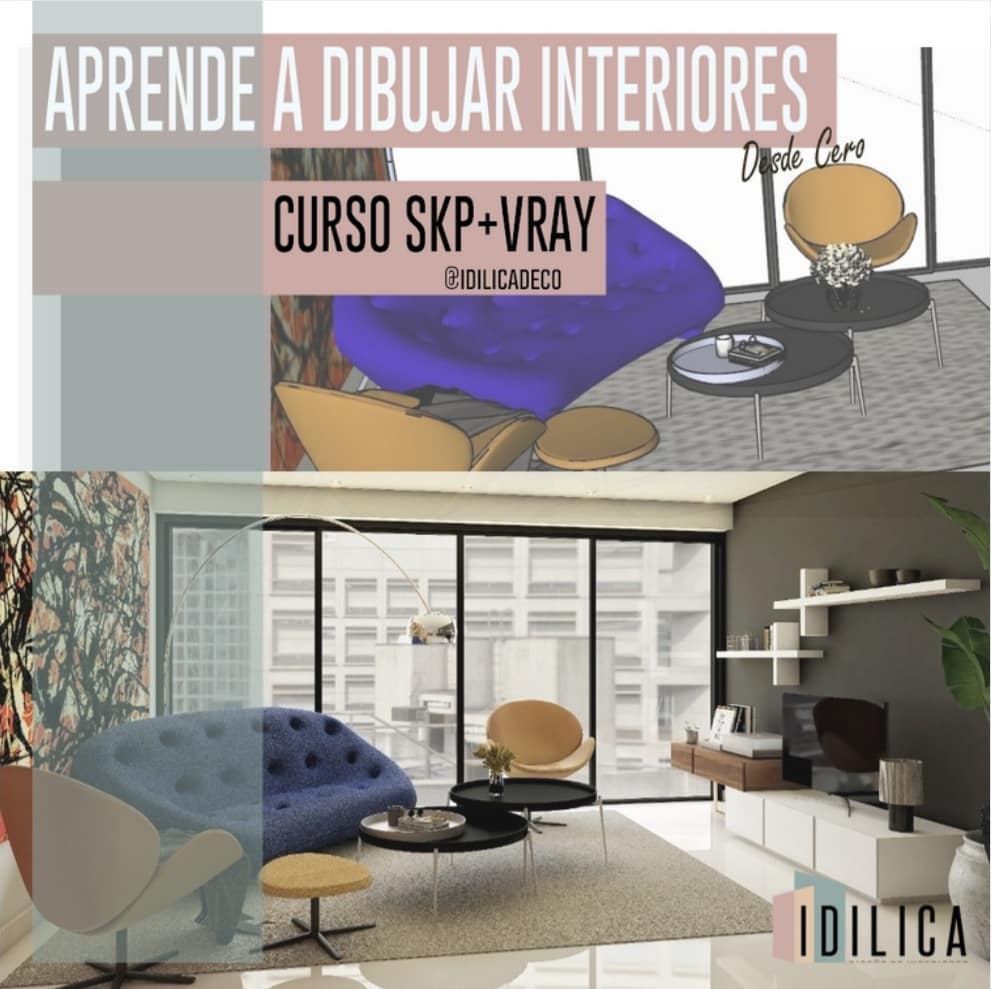 Curso de Sketchup... - Idílica - Estudio Diseño de Interiores | Facebook