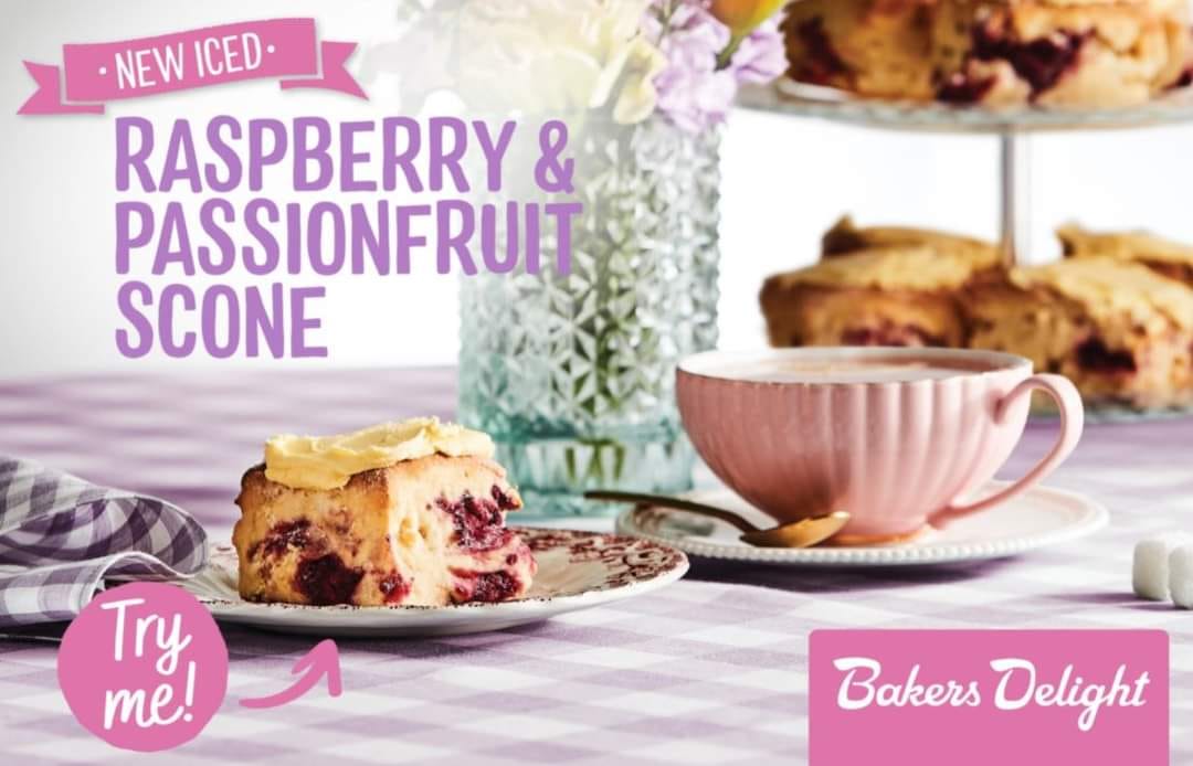 Introducing our Iced Raspberry... - Bakers Delight Eastridge | Facebook