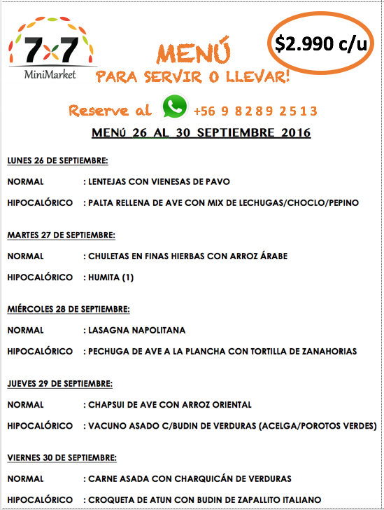 MiniMarket 7x7 | Antofagasta