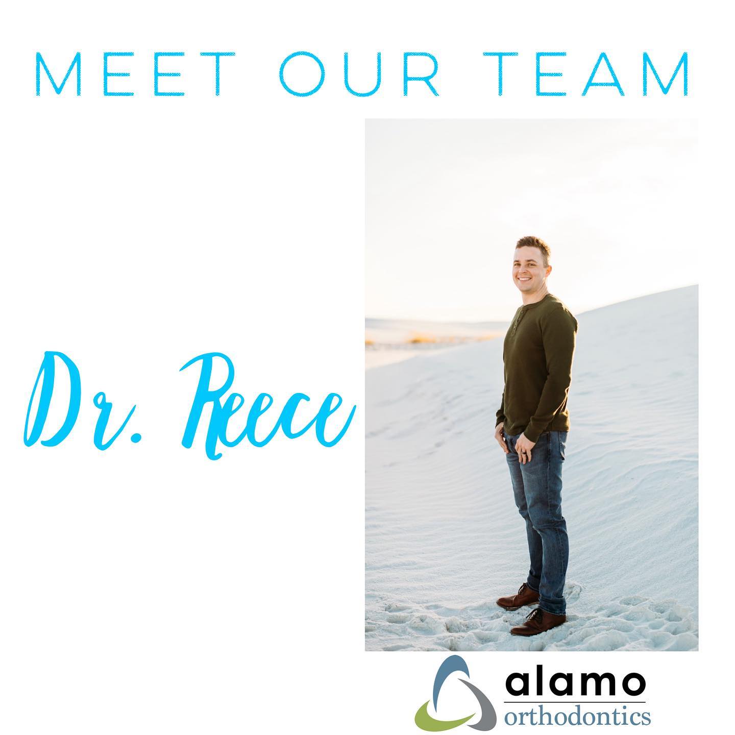 MEET DR. REECE!! • 🏃🏼Dr. Reece is... - Alamo Orthodontics