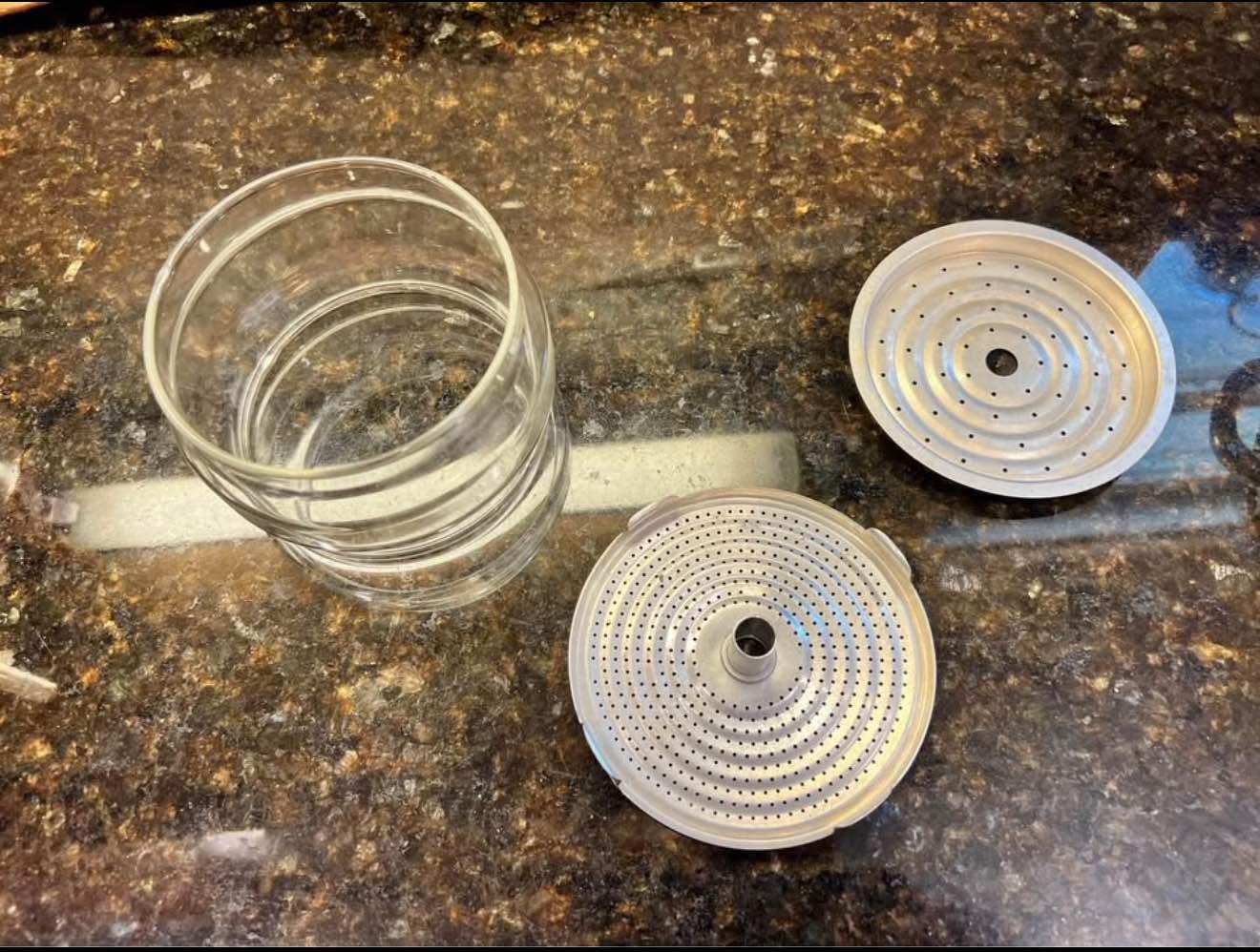 Vintage Pyrex Flameware 6-cup Coffee Percolator Replacement glass ...
