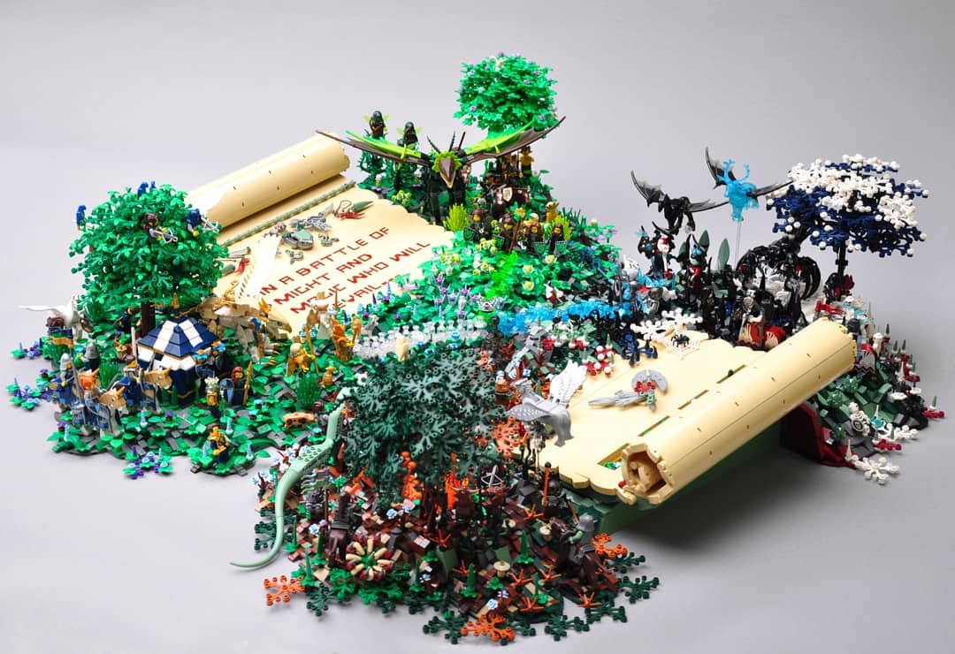 The Battle of the Seasons LEGO Scroll... - Beyond the Brick