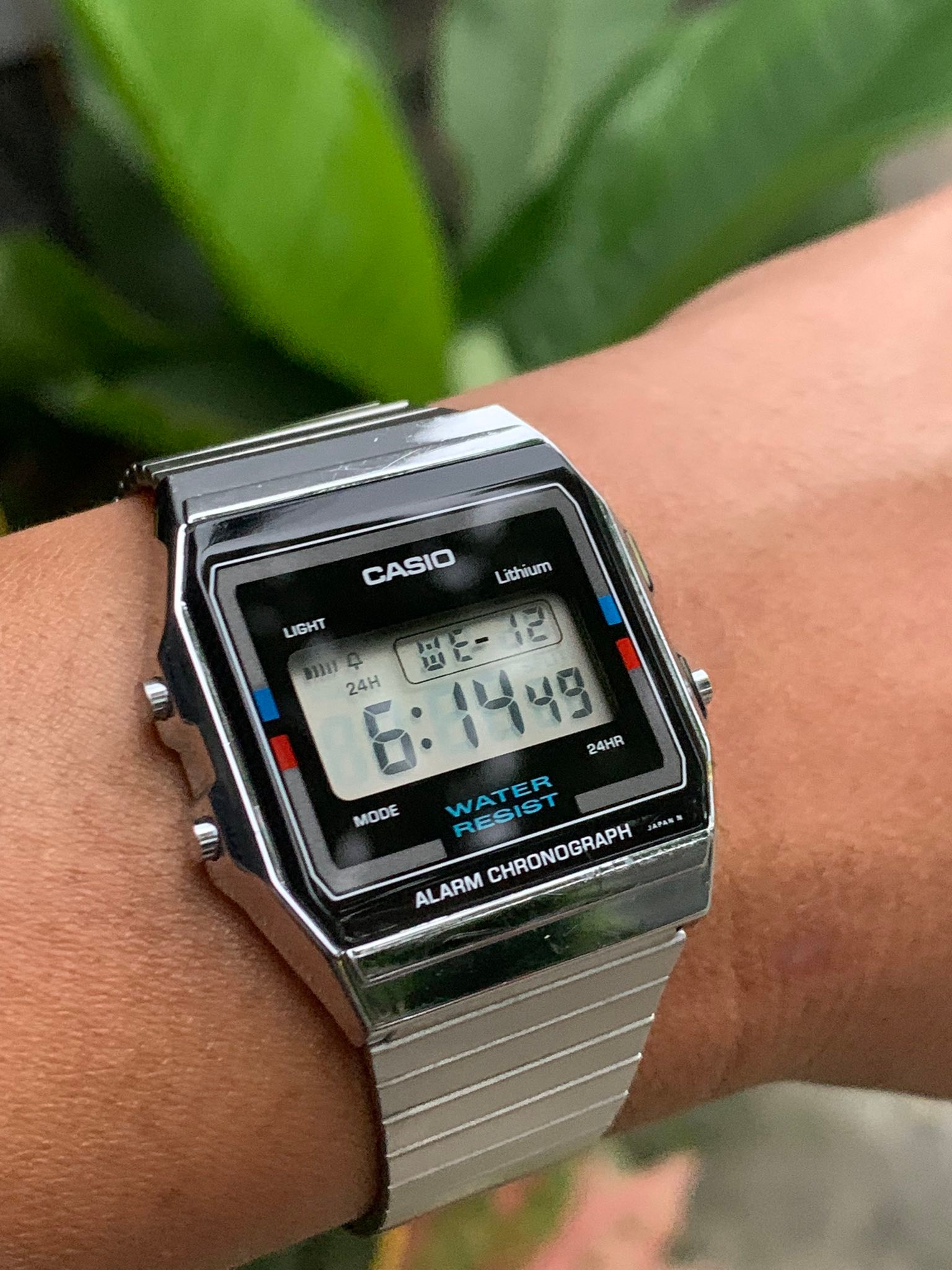 Casio A156W Mới cao 0919266139 CASIO Lithium LIGHT UIhT ng 24H 6 