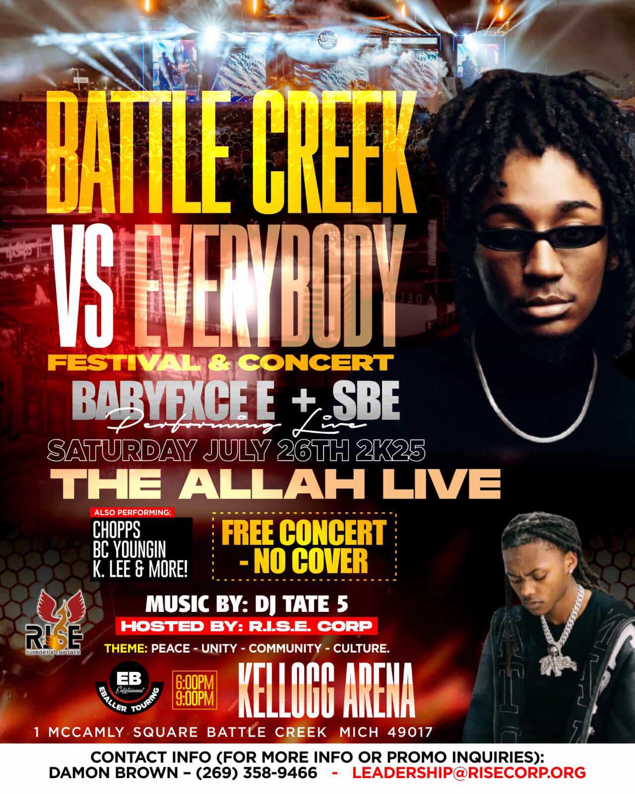 🚨JUST ANNOUNCED🚨 BATTLE CREEK!! NOVEMBER 7TH!! SOMETHING ^S
