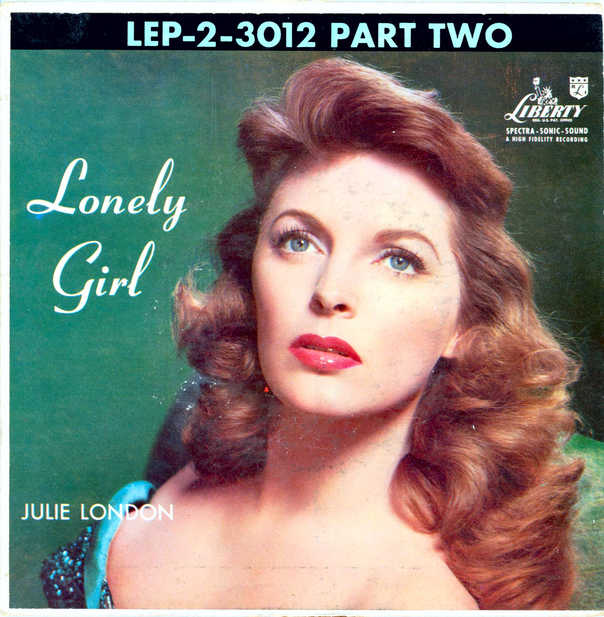 Julie London's 1956 album Lonely Girl on Liberty Records